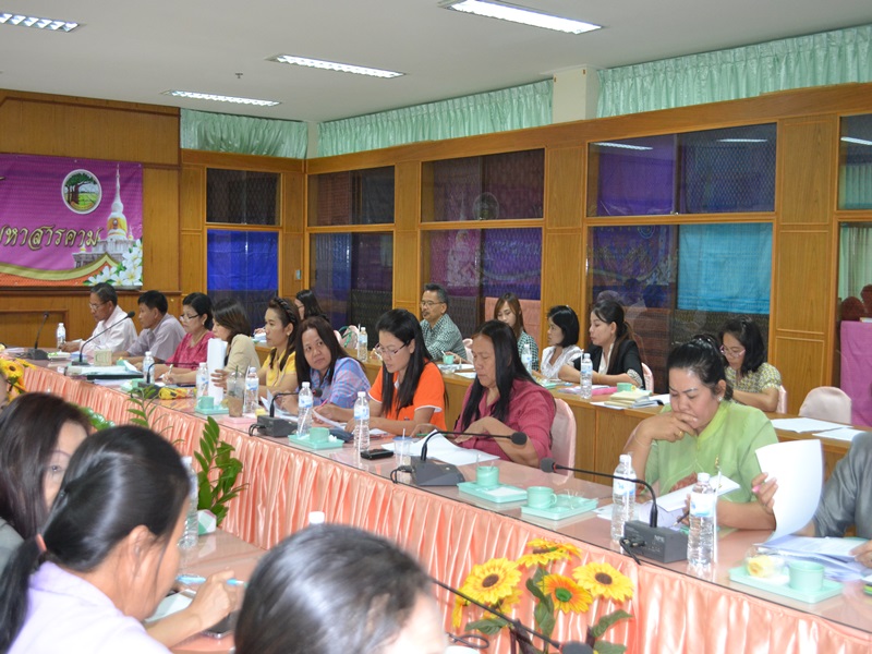 21 ก.ย. 59 ประชุมชี้แจงกรอบทิศทางในการขับเคลื่อนงานพัฒนาชุมชน ปี 2560