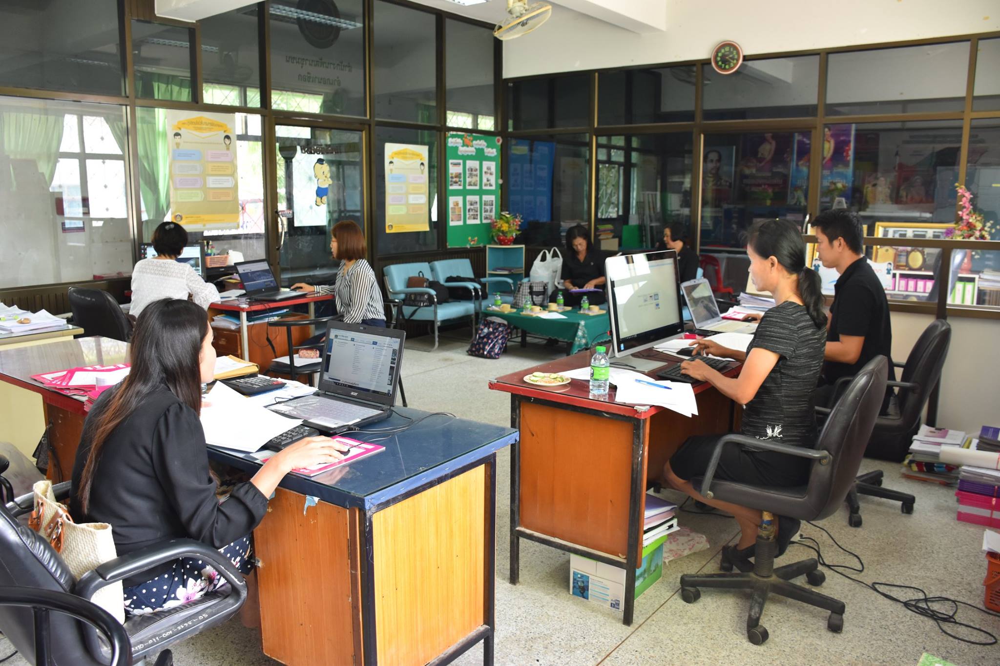 7 มีนาคม 2560    นักวิชาการกลุ่มงานสารสนเทศการพัฒนาชุมชนลงพื้นที่สนับสนุนส่งเสริมติดตามด้านเทคโนโลยีสารสนเทศ  กรมการพัฒนาชุมชน ปี 2560