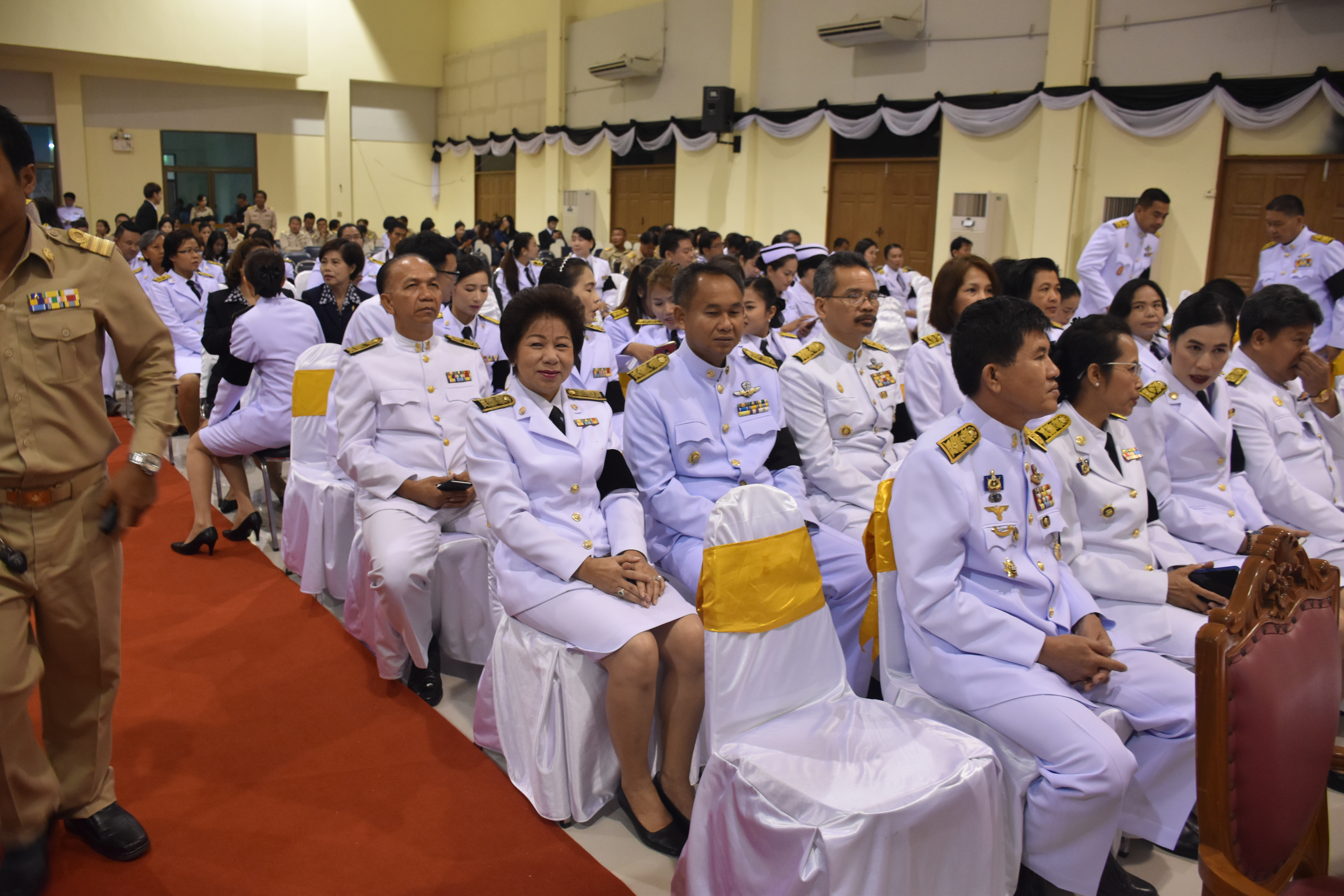 25 เมษายน 2560 นายสเน่ห์ นนทะโชติ ผู้ว่าราชการจังหวัดมหาสารคาม  เป็นประธานในพิธีวางพวงมาลาเพื่อเป็นการถวายความจงรักภักดี และรำลึกถึงพระมหากรุณาธิคุณของสมเด็จพระนเรศวรมหาราช เนื่องในวันคล้ายวันสวรรคตสมเด็จพระนเรศวรมหาราช