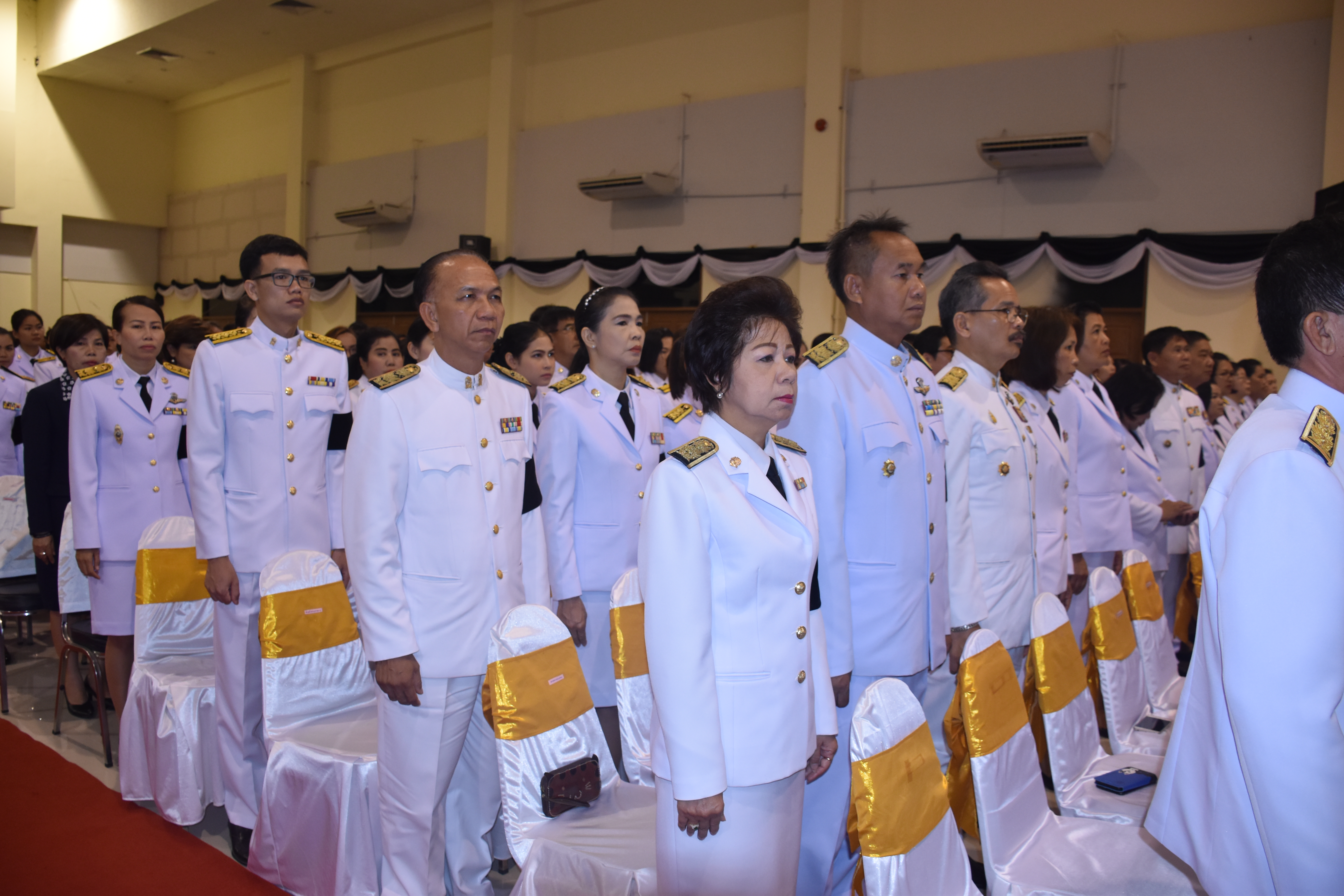 25 เมษายน 2560 นายสเน่ห์ นนทะโชติ ผู้ว่าราชการจังหวัดมหาสารคาม  เป็นประธานในพิธีวางพวงมาลาเพื่อเป็นการถวายความจงรักภักดี และรำลึกถึงพระมหากรุณาธิคุณของสมเด็จพระนเรศวรมหาราช เนื่องในวันคล้ายวันสวรรคตสมเด็จพระนเรศวรมหาราช