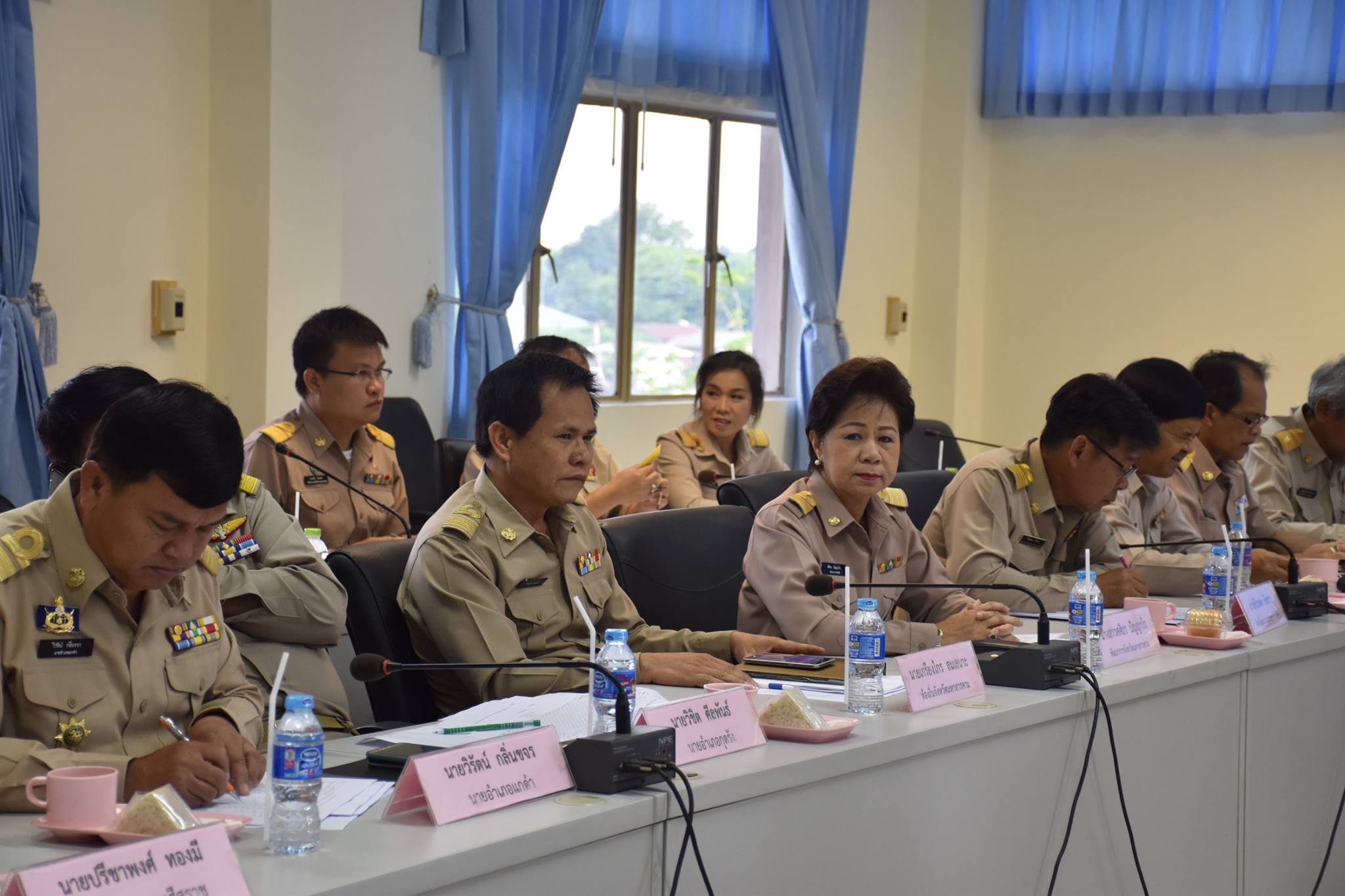 30 พฤษภาคม 2560 นายเสน่ห์ นนทะโชติ ผู้ว่าราชการจังหวัดมหาสารคาม  เป็นประธานการประชุมนายอำเภอและหัวหน้าส่วนราชการ สังกัดกระทรวงมหาดไทย ครั้งที่ 5/2560 ประจำเดือนพฤษภาคม 2560