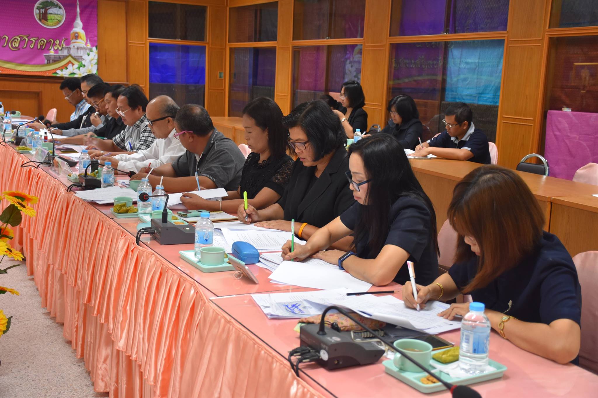 31 พฤษภาคม 2560  นางสาวศศิธร ปัญญาไว พัฒนาการจังหวัดมหาสารคาม  เป็นประธานการประชุมสำนักงานพัฒนาชุมชนจังหวัดมหาสารคาม  ครั้งที่ 5/2560