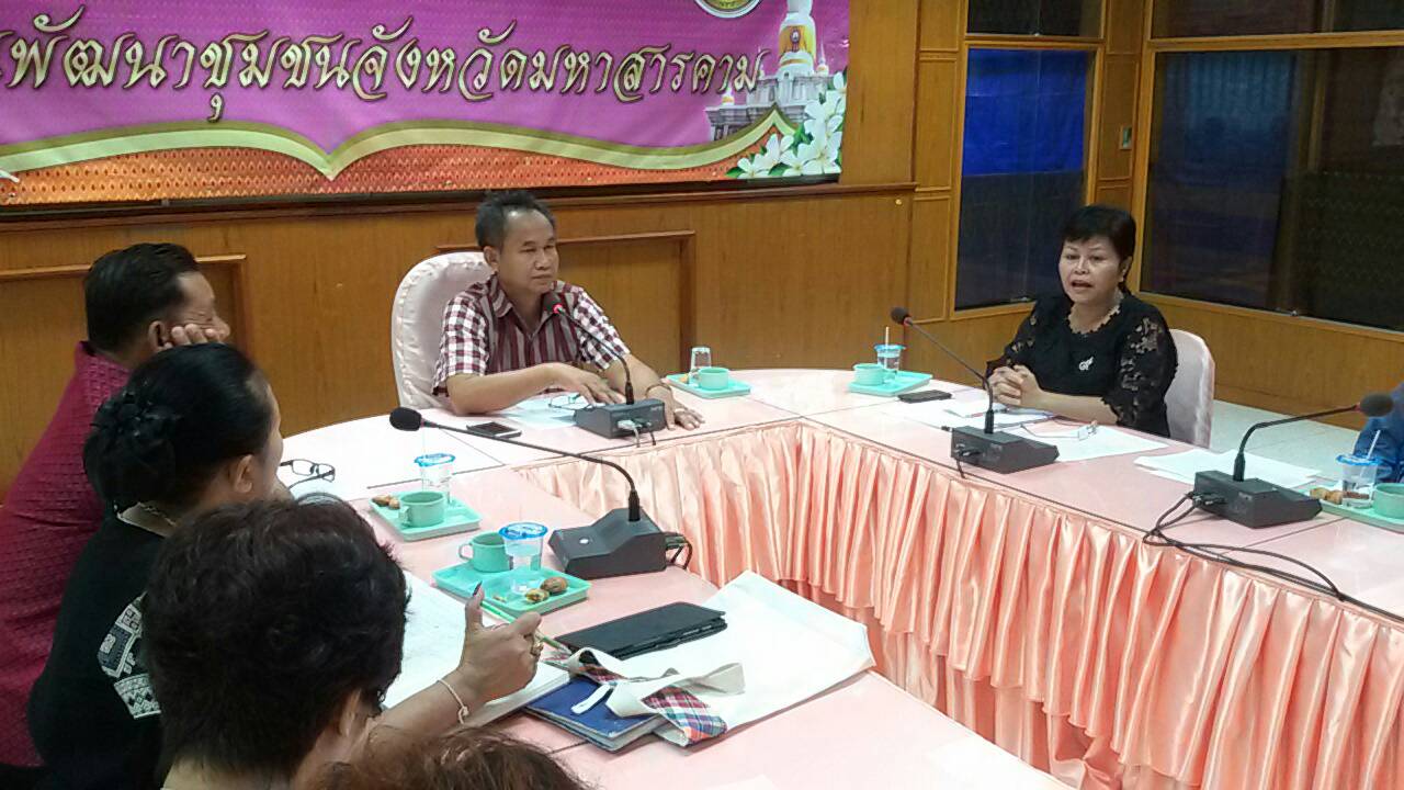 11 พฤษภาคม 2560 นายพงษ์ศักดิ์ คณะมะ หัวหน้ากลุ่มส่งเสริมการพัฒนาชุมชน เป็นประธานการประชุมผู้ผลิตผู้ประกอบการ OTOP ที่เข้าร่วมแสดงและจำหน่ายสินค้า OTOP Midyear 2017