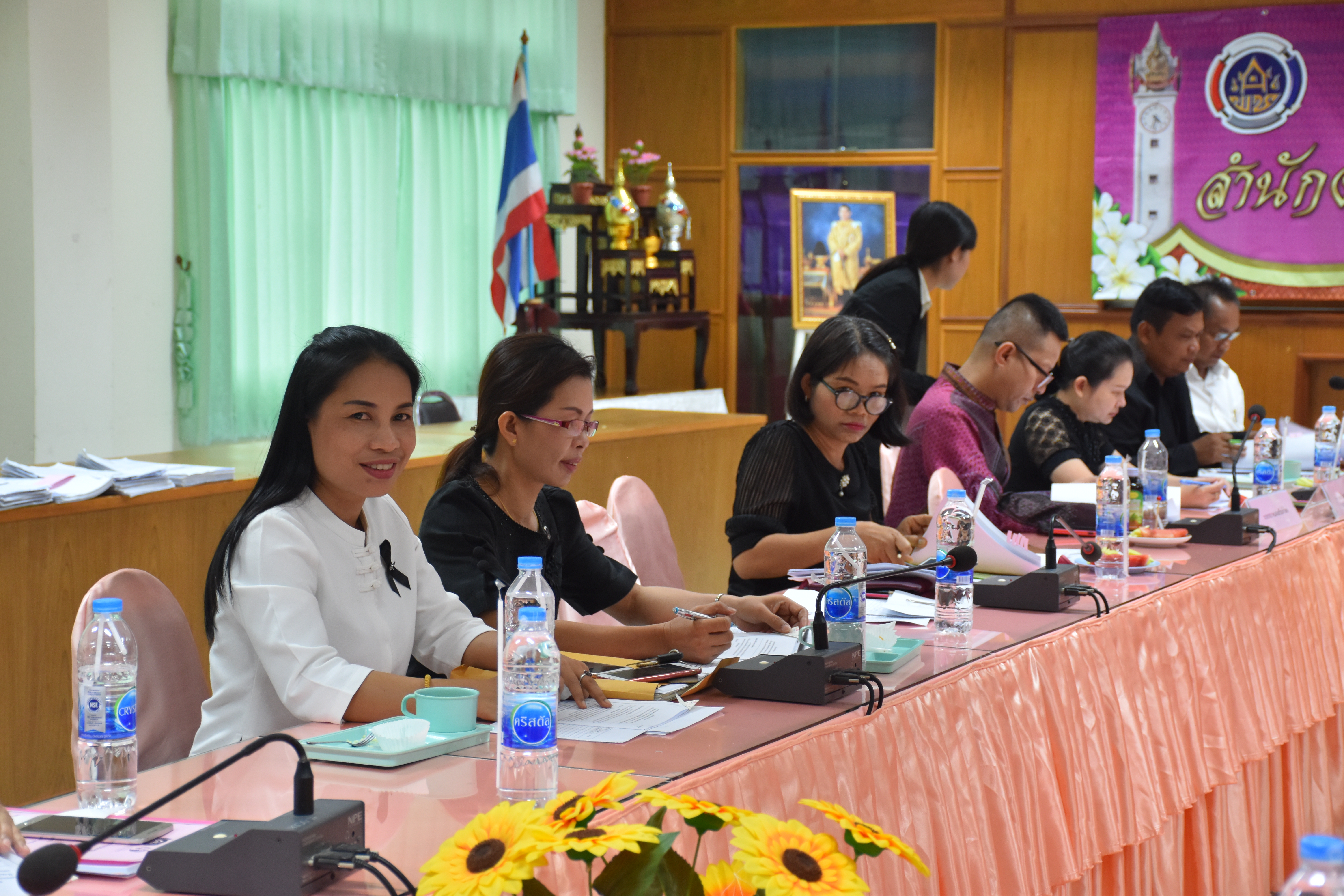 25 พฤษภาคม 2560 นางสาวศศิธร ปัญญาไว พัฒนาการจังหวัดมหาสารคาม  เป็นประธานการประชุมคณะอนุกรรมการบริหาร กองทุนพัฒนาบทบาทสตรีจังหวัดมหาสารคาม ครั้งที่ 4/2560  ณ ห้องประชุม 106/1 ศาลากลางจังหวัดมหาสารคาม