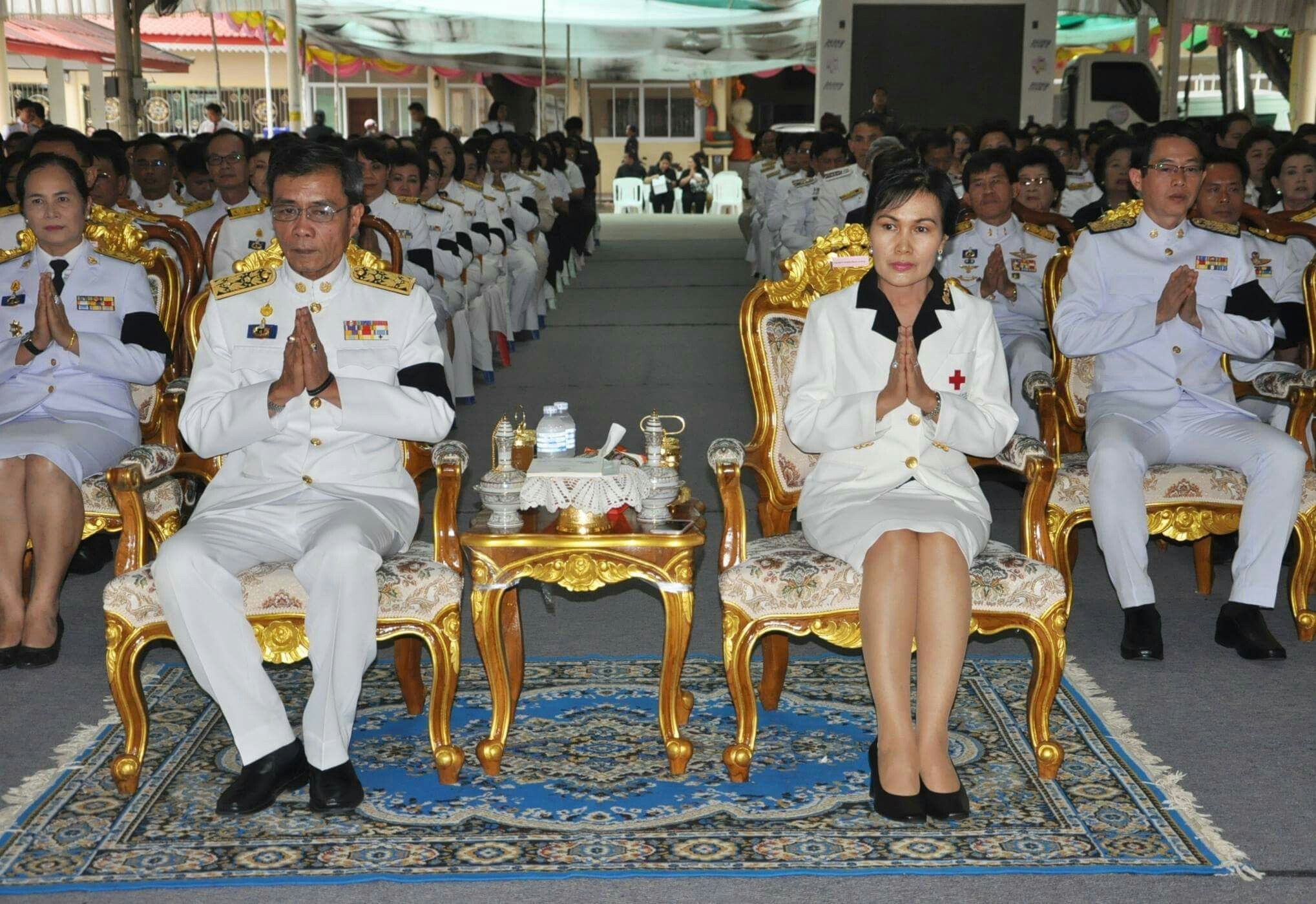 23 พฤษภาคม 2560 ผู้ว่าราชการจังหวัดมหาสารคามเป็นประธานในพิธีบำเพ็ญกุศลถวายพระบาทสมเด็จพระปรมินทรมหาภูมิพลอดุลยเดช บรมนาถบพิตร และเจริญพระพุทธมนต์ถวายพระพรชัยมงคลสมเด็จพระนางเจ้าสิริกิต์ พระบรมราชินีนาถ ณ วัดมหาชัยพระอารามหลวง