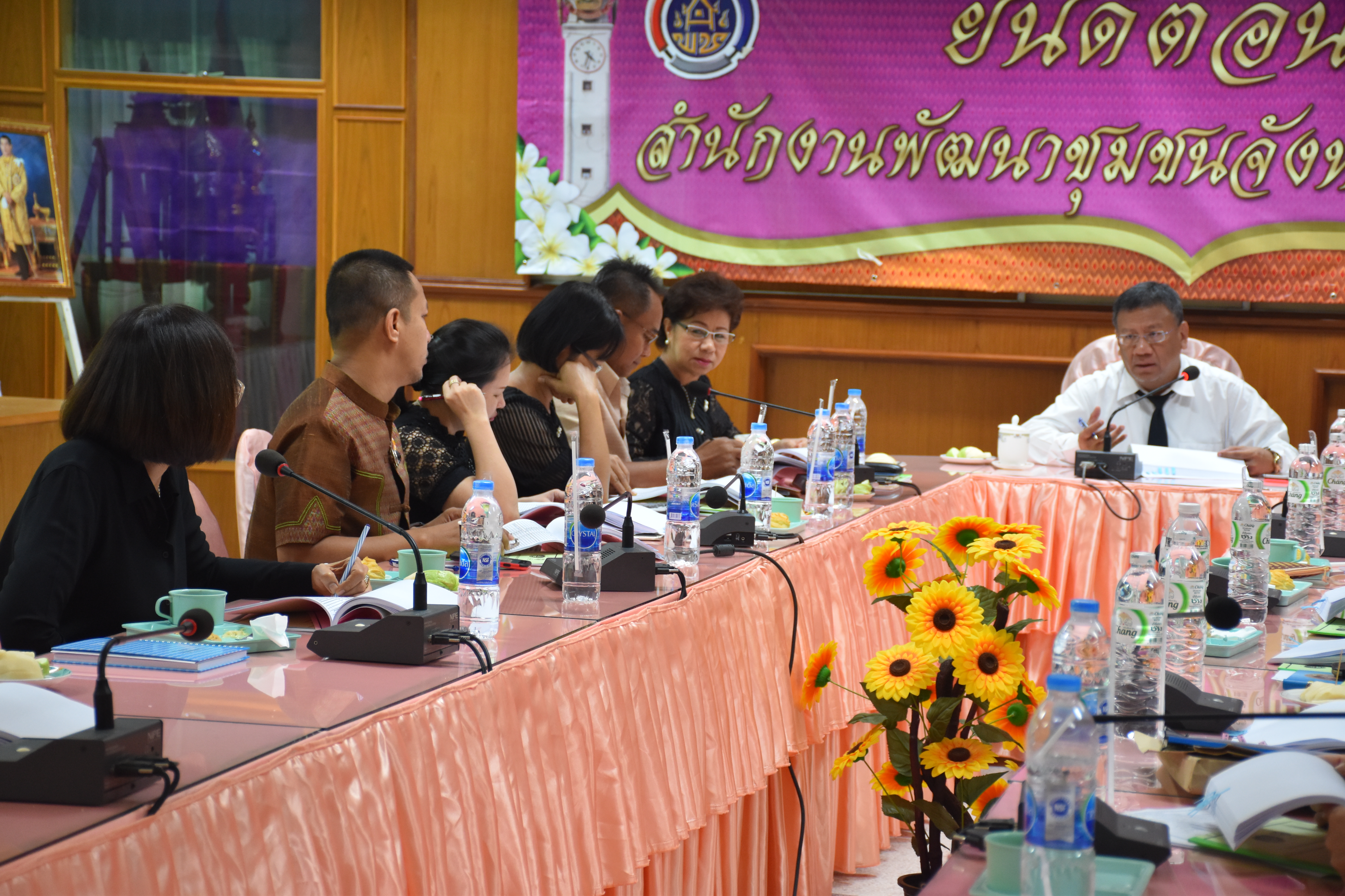 27 มิถุนายน 2560 นางไพเราะ รอยตระกูล รองผู้ว่าราชการจังหวัดมหาสารคามเป็นประธานการประชุมคณะอนุกรรมการบริหารกองทุน พัฒนาบทบาทสตรีจังหวัดมหาสารคาม ครั้งที่ 5/2560 ณ ห้องประชุม 106/1 ศาลากลางจังหวัดมหาสารคาม