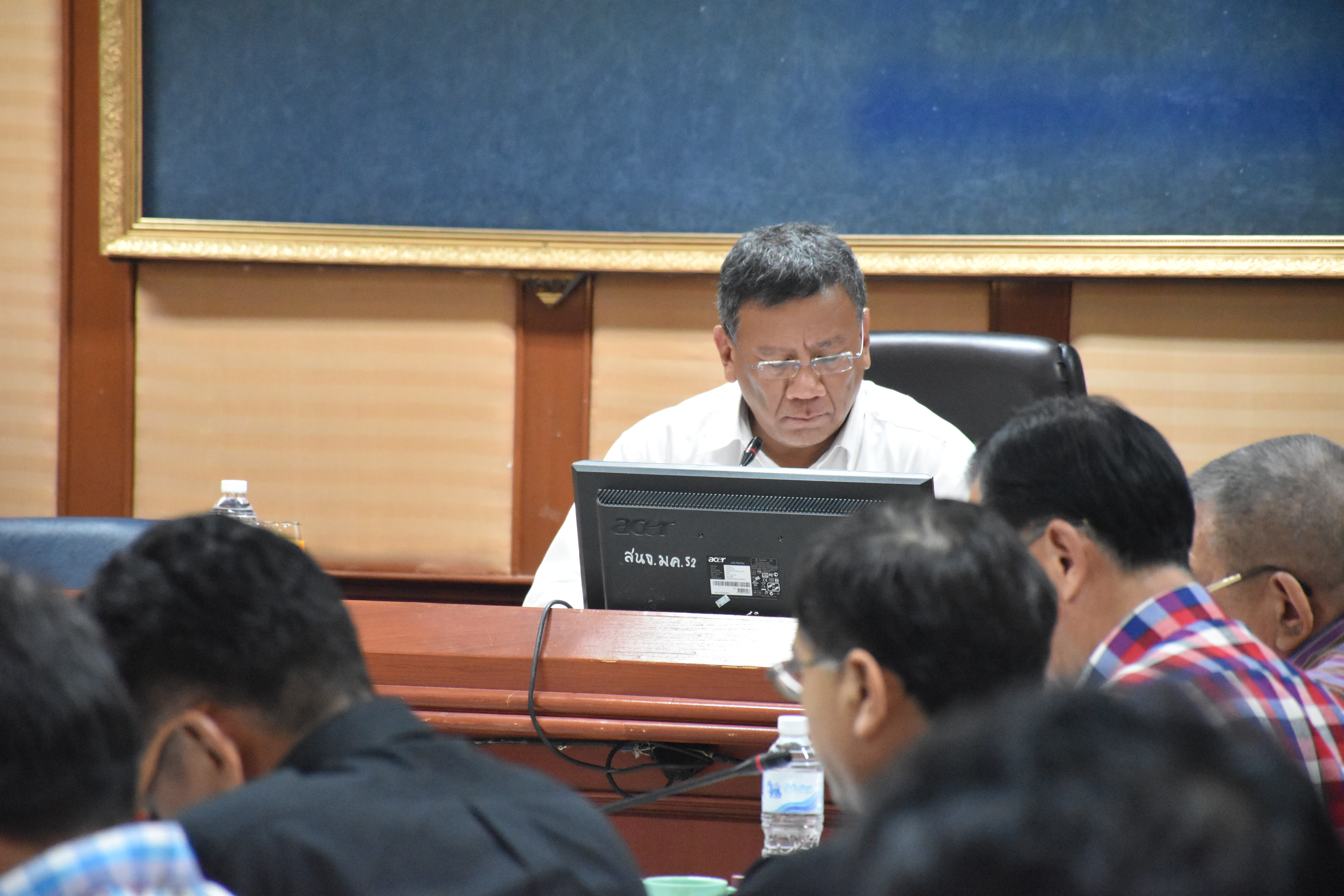30 มิถุนายน 2560 การประชุมคณะกรรมการประสานและขับเคลื่อนนโยบายสานพลังประชารัฐ ประจำจังหวัดมหาสารคาม (คสป.) และคณะอนุกรรมการขับเคลื่อน การพัฒนาเศรษฐกิจฐานรากและประชารัฐจะงหวัดมหาสารคาม ครั้งที่ 2/2560