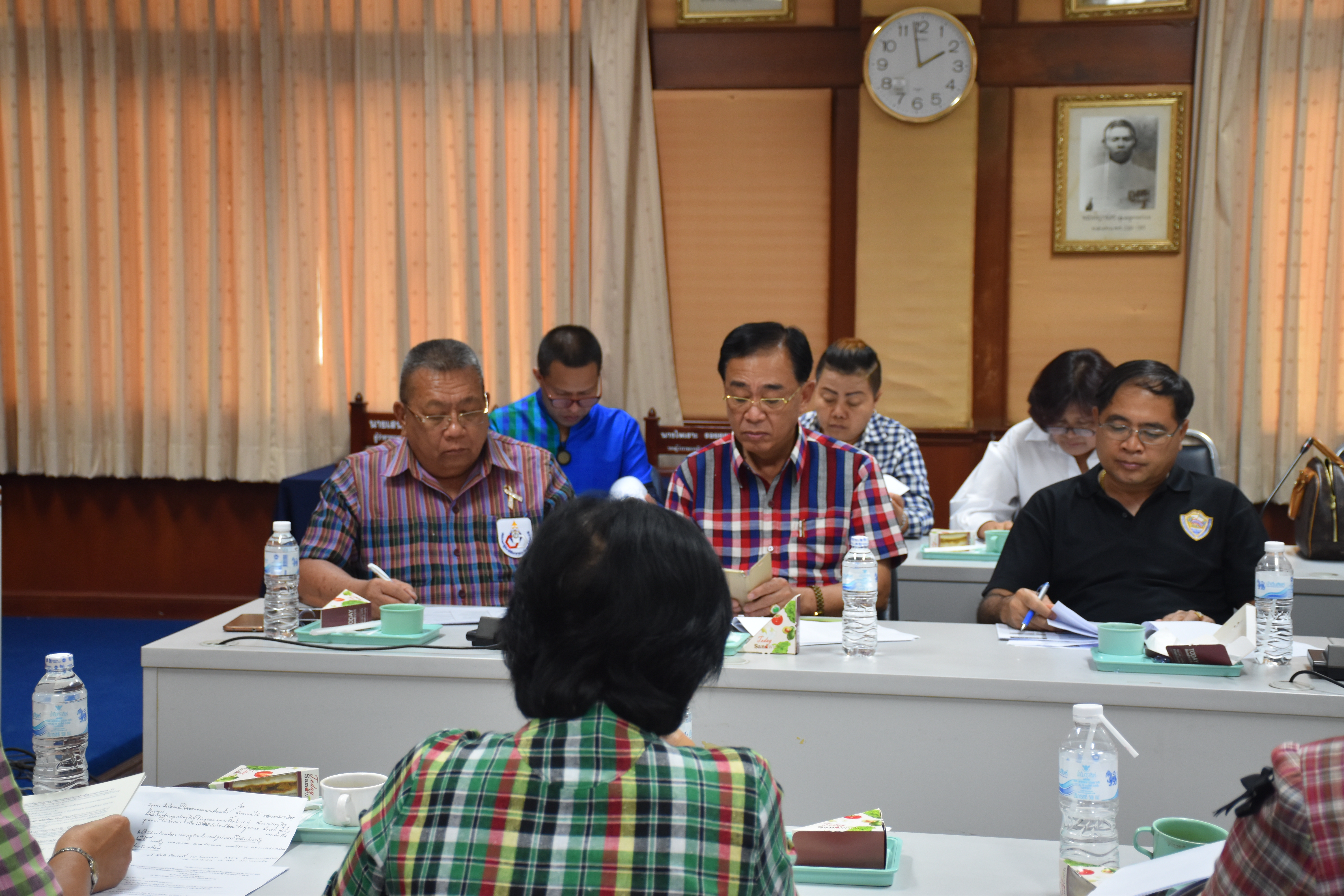 30 มิถุนายน 2560 การประชุมคณะกรรมการประสานและขับเคลื่อนนโยบายสานพลังประชารัฐ ประจำจังหวัดมหาสารคาม (คสป.) และคณะอนุกรรมการขับเคลื่อน การพัฒนาเศรษฐกิจฐานรากและประชารัฐจะงหวัดมหาสารคาม ครั้งที่ 2/2560