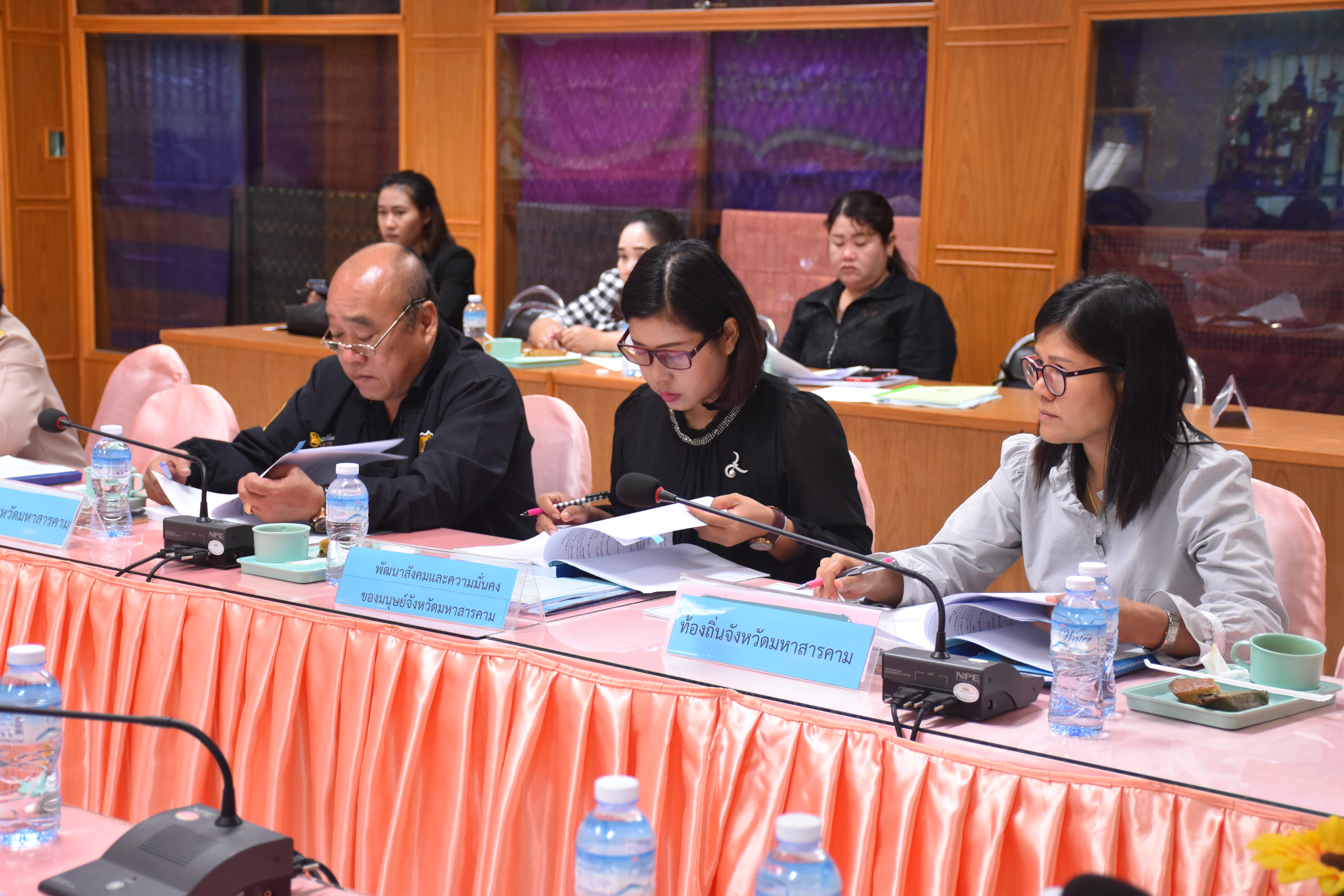 24 กรกฎาคม 2560 นางไพเราะ รอยตระกูล รองผู้ว่าราชการจังหวัดมหาสารคาม  เป็นประธานการประชุมคณะอนุกรรมการบริหาร กองทุนพัฒนาบทบาทสตรีจังหวัดมหาสารคาม ครั้งที่ 6/2560