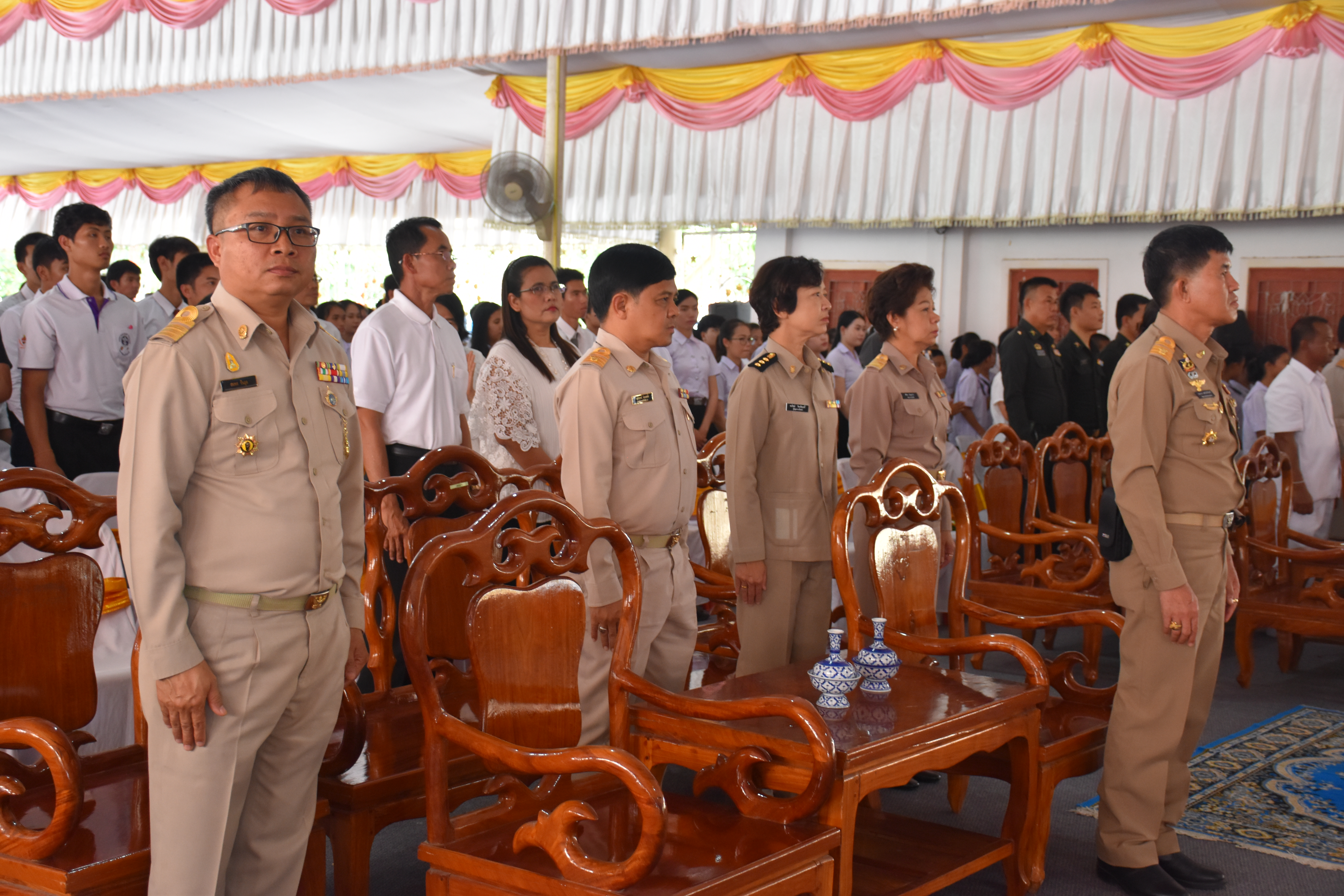 7 กรกฎาคม 2560 นายเสน่ห์ นนทะโชติ ผู้ว่าราชการจังหวัดมหาสารคาม  เป็นประธานในพิธีถวายเทียนพรรษาพระราชทาน ในทูลกระหม่อมหญิงอุบลรัตนราชกัญญา สิริวัฒนาพรรณวดี  และพิธีเปิดสัปดาห์เผยแผ่พระพุทธศาสนาเนื่องในเทศกาลวันอาฬหบูชาและวันเข้าพรรษา ประจำปี 2560