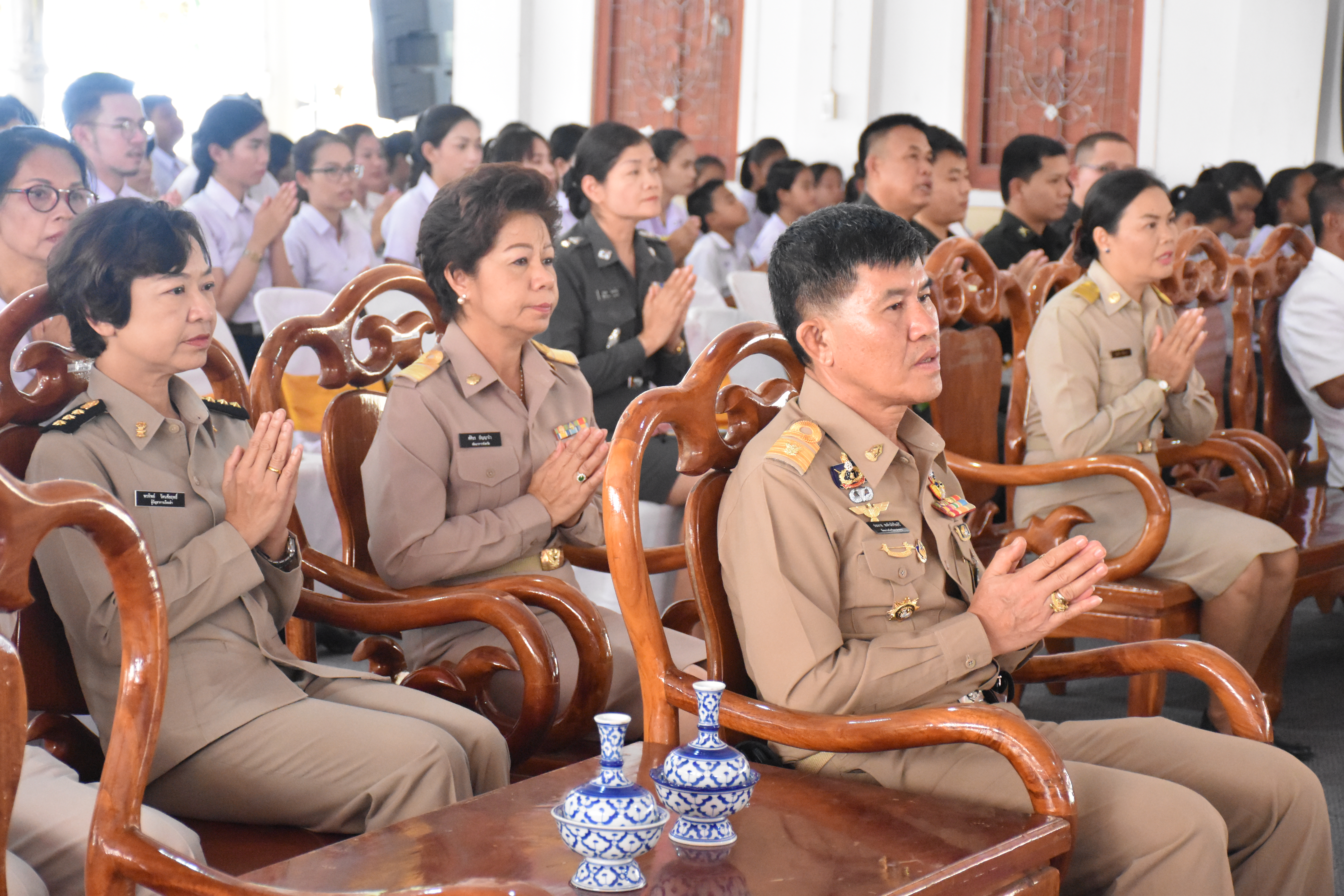 7 กรกฎาคม 2560 นายเสน่ห์ นนทะโชติ ผู้ว่าราชการจังหวัดมหาสารคาม  เป็นประธานในพิธีถวายเทียนพรรษาพระราชทาน ในทูลกระหม่อมหญิงอุบลรัตนราชกัญญา สิริวัฒนาพรรณวดี  และพิธีเปิดสัปดาห์เผยแผ่พระพุทธศาสนาเนื่องในเทศกาลวันอาฬหบูชาและวันเข้าพรรษา ประจำปี 2560