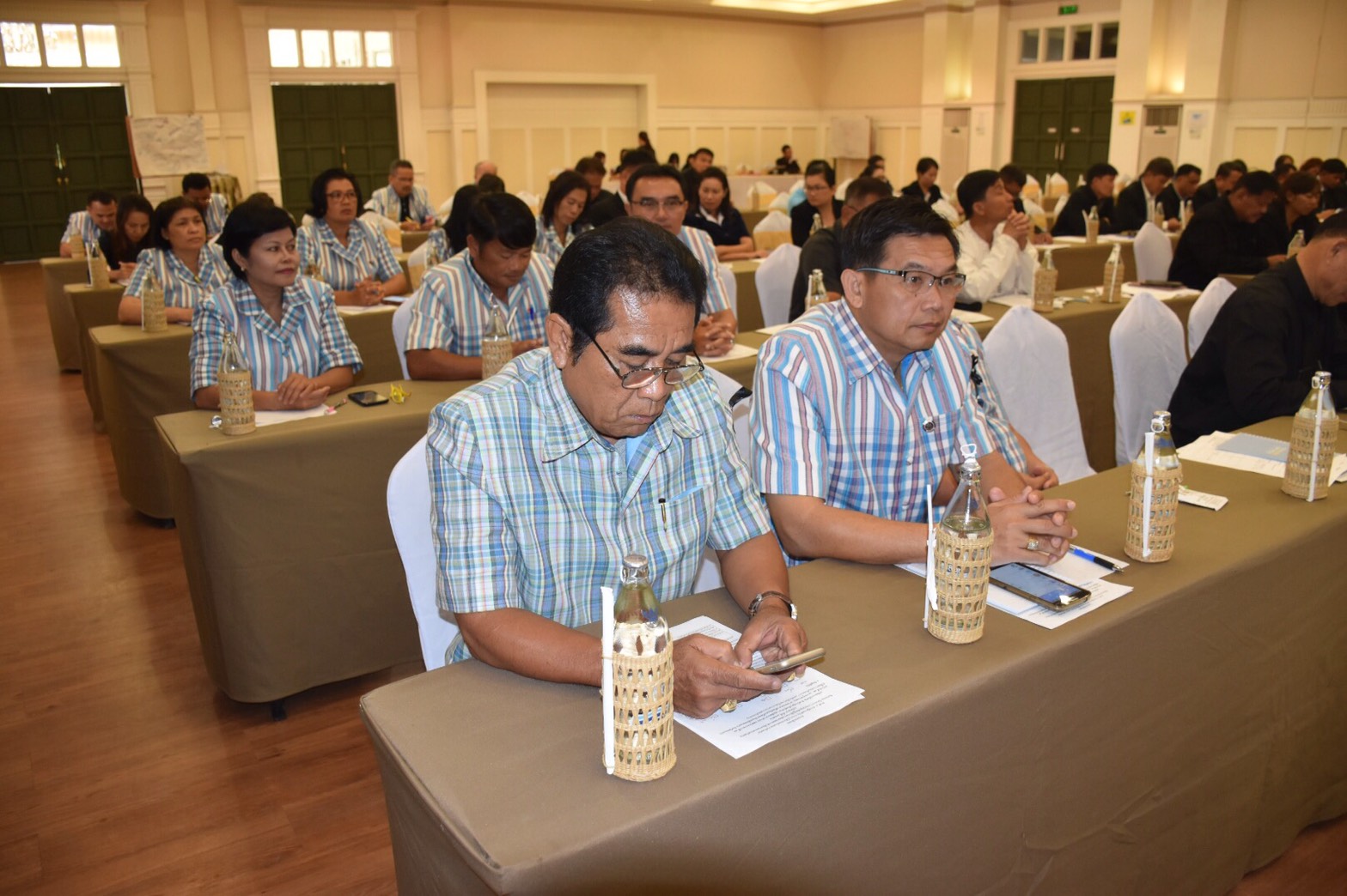 13 กรกฏาคม 2560 สำนักงานพัฒนาชุมชนจังหวัดมหาสารคาม  ร่วมการประชุมเชิงปฏิบัติการตรวจติดตามผลการดำเนินงาน ของหน่วยรับตรวจ รายไตรมาส ครั้งที่ 2/2560  เขตตรวจราชการที่ 12