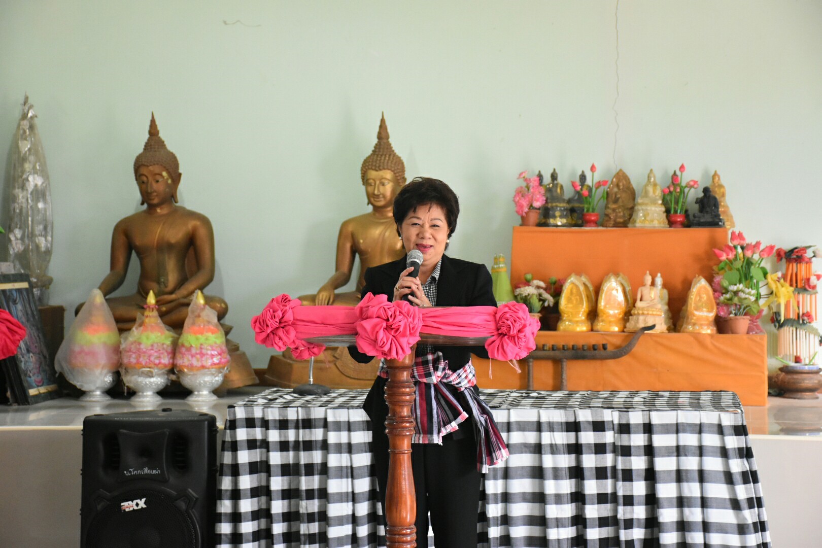 17 กรกฎาคม 2560 นางสาวศศิธร ปัญญาไว พัฒนาการจังหวัดมหาสารคาม  เป็นประธานคณะกรรมการประกวดหมู่บ้านเศรษฐกิจพอเพียงดีเด่น ปี 2560  ตามโครงการมหาสารคามน้อมนำปรัชญาเศรษฐกิจพอเพียง  เพื่อพัฒนาคุณภาพในชุมชน ณ บ้านโคกเสือเฒ่า หมู่ที่ 7  ตำบลหนองม่วง อำเภอบรบือ จังหวัดมหาสารคาม