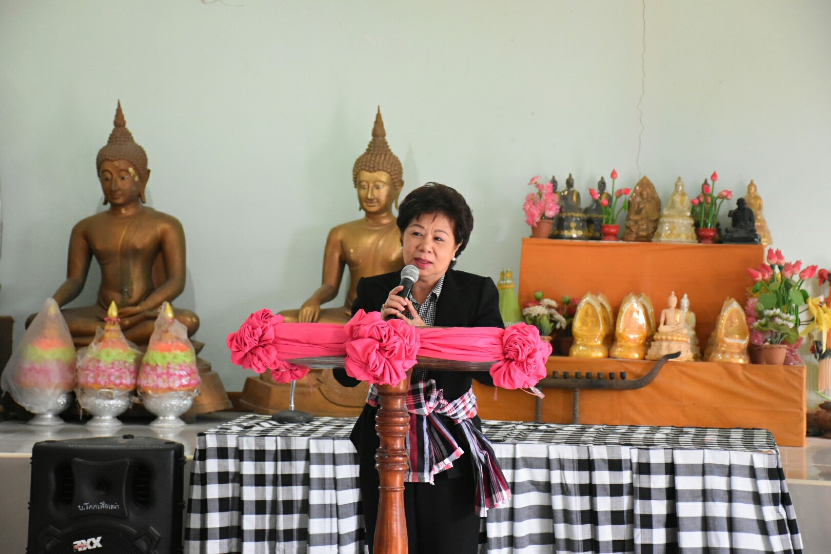 17 กรกฎาคม 2560 นางสาวศศิธร ปัญญาไว พัฒนาการจังหวัดมหาสารคาม  เป็นประธานคณะกรรมการประกวดหมู่บ้านเศรษฐกิจพอเพียงดีเด่น ปี 2560  ตามโครงการมหาสารคามน้อมนำปรัชญาเศรษฐกิจพอเพียง  เพื่อพัฒนาคุณภาพในชุมชน ณ บ้านโคกเสือเฒ่า หมู่ที่ 7  ตำบลหนองม่วง อำเภอบรบือ จังหวัดมหาสารคาม