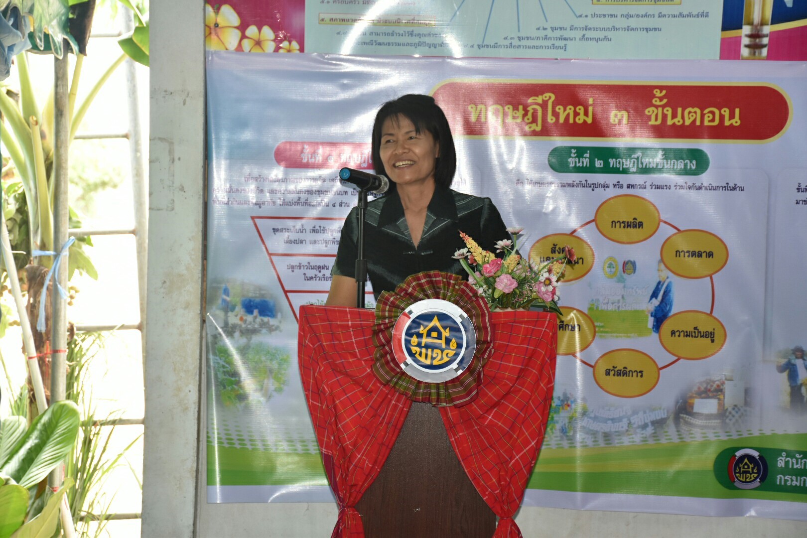 19 กรกฎาคม 2560 นางสาวศศิธร ปัญญาไว พัฒนาการจังหวัดมหาสารคาม  เป็นประธานคณะกรรมการประกวดหมู่บ้านเศรษฐกิจพอเพียงดีเด่น ปี 2560  ตามโครงการมหาสารคามน้อมนำปรัชญาเศรษฐกิจพอเพียง  เพื่อพัฒนาคุณภาพในชุมชน บ้านหนองโง้ง หมู่ที่ 10 ตำบลบ้านหวาย  อำเภอวาปีปทุม จังหวัดมหาสารคาม  Copy