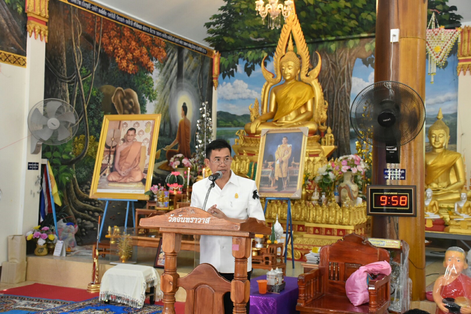 15 สิงหาคม 2560  สำนักงานพัฒนาชุมชนจังหวัดมหาสารคาม จัดกิจกรรมการเสริมสร้างคุณธรรมจริยธรรมข้าราชการและบุคลากรกรมการพัฒนาชุมชน