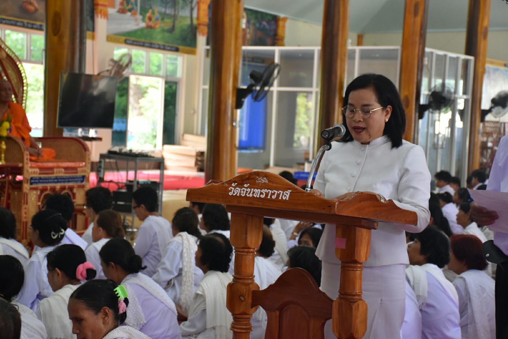15 สิงหาคม 2560  สำนักงานพัฒนาชุมชนจังหวัดมหาสารคาม จัดกิจกรรมการเสริมสร้างคุณธรรมจริยธรรมข้าราชการและบุคลากรกรมการพัฒนาชุมชน