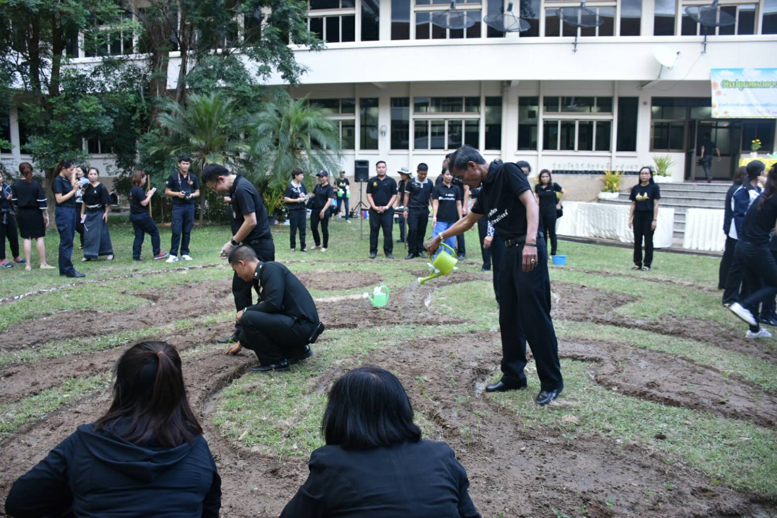 11 สิงหาคม 2560  นายเสนห์ นนทะโชติ ผู้ว่าราชการจังหวัดมหาสารคาม  เป็นประธานกิจกรรมวันปลูกดอกดาวเรืองและดอกไม้สีเหลือง ถวายอาลัยสำหรับประดับตกแต่งบริเวณพิธีถวายดอกไม้จันทน์ พระบาทสมเด็จพระปรมินทร มหาภูมิพลอดุยเดช บรมนาถบพิตร