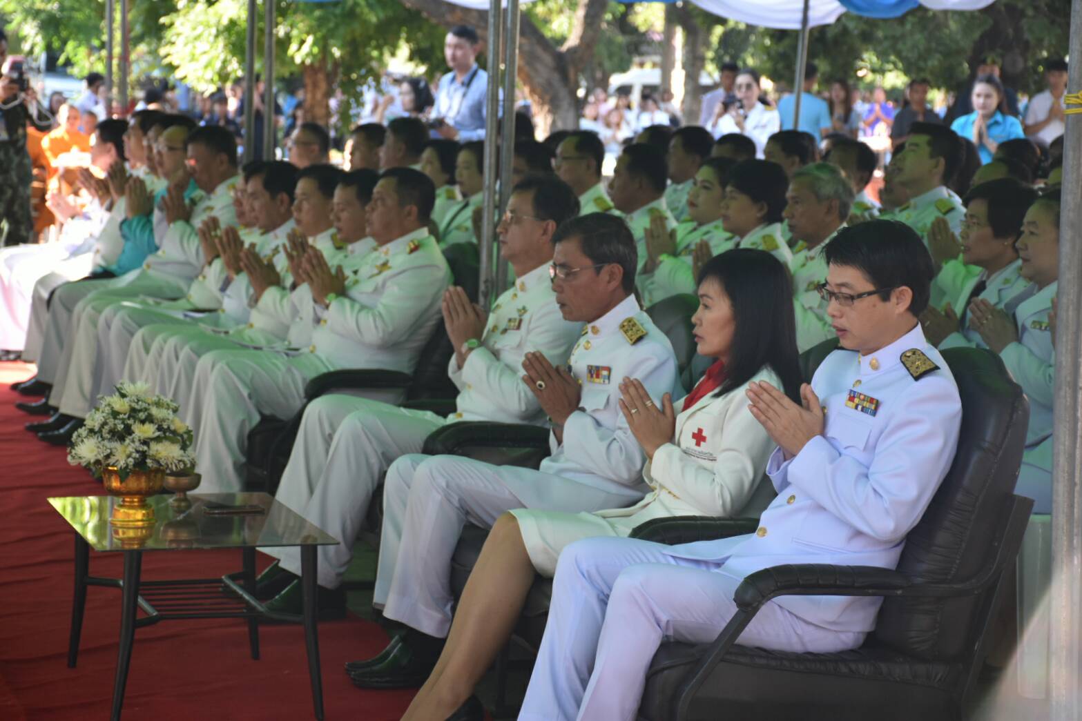 12 สิงหาคม 2560  นายเสนห์ นนทะโชติ ผู้ว่าราชการจังหวัดมหาสารคาม  เป็นประธานพิธีทำบุญตักบาตรการจัดงานเฉลิมพระเกียรติสมเด็จพระนางเจ้าสิริกิติ์ พระบรมราชินีนาถ ในรัชการที่ 9  เนื่องในโอกาสวันเฉลิมพระชนมพรรษา 85 พรรษา