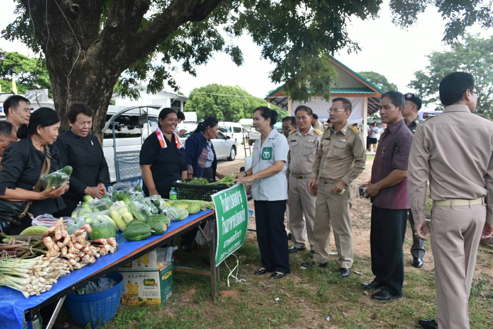 23 สิงหาคม 2560  นางไพเราะ รอยตระกูล รองผู้ว่าราชการจังหวัดมหาสารคามเป็นประธานโครงการปกป้องและเชิดชูสถาบันพระมหากษัตริย์  และหน่วยบำบัดทุกข์ บำรุงสุข สร้างรอยยิ้มให้ประชาชนจังหวัดมหาสารคาม  ประจำปีงบประมาณ 2560