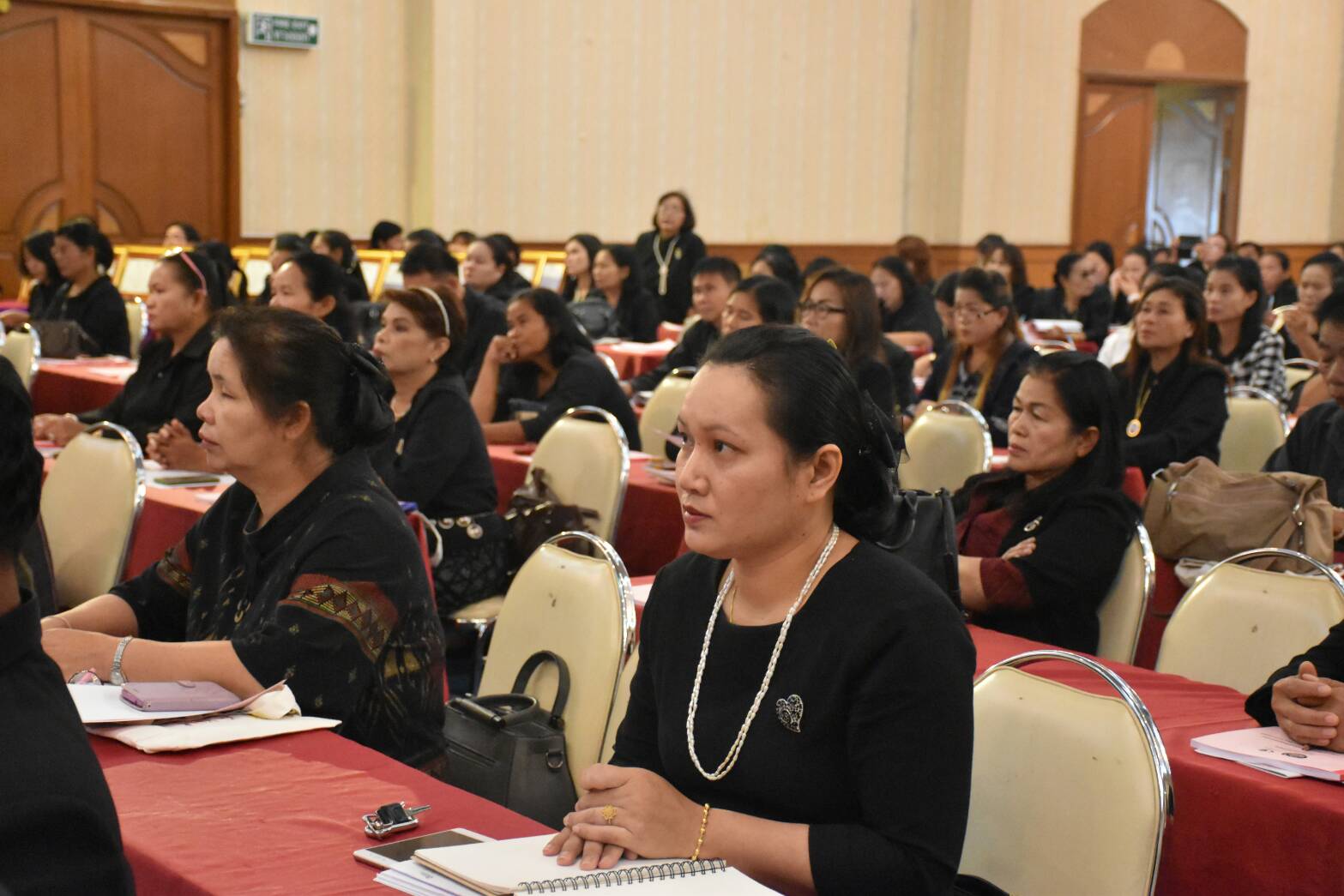 29 สิงหาคม 2560  นางไพเราะ รอยตระกูล รองผู้ว่าราชการจังหวัดมหาสารคาม  เป็นประธานเปิดโครงการ “เพิ่มประสิทธิภาพการขับเคลื่อนยุทธศาสตร์ และการพัฒนาระบบบริหารจัดการกองทุนพัฒนาบทบาทสตรี”