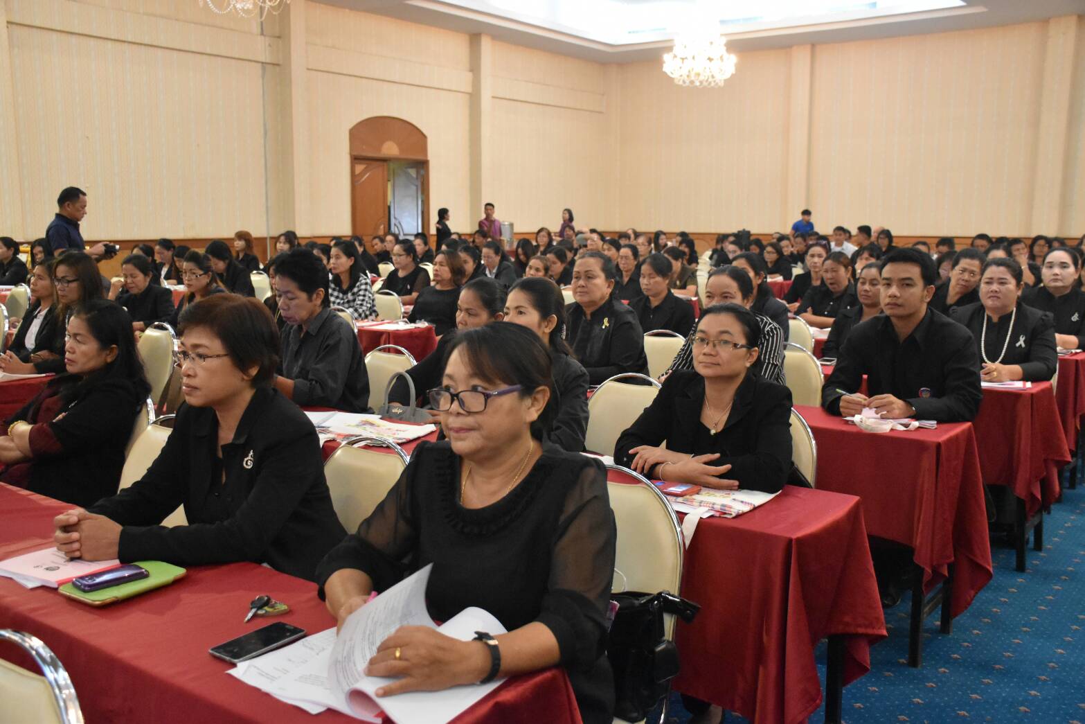 29 สิงหาคม 2560  นางไพเราะ รอยตระกูล รองผู้ว่าราชการจังหวัดมหาสารคาม  เป็นประธานเปิดโครงการ “เพิ่มประสิทธิภาพการขับเคลื่อนยุทธศาสตร์ และการพัฒนาระบบบริหารจัดการกองทุนพัฒนาบทบาทสตรี”