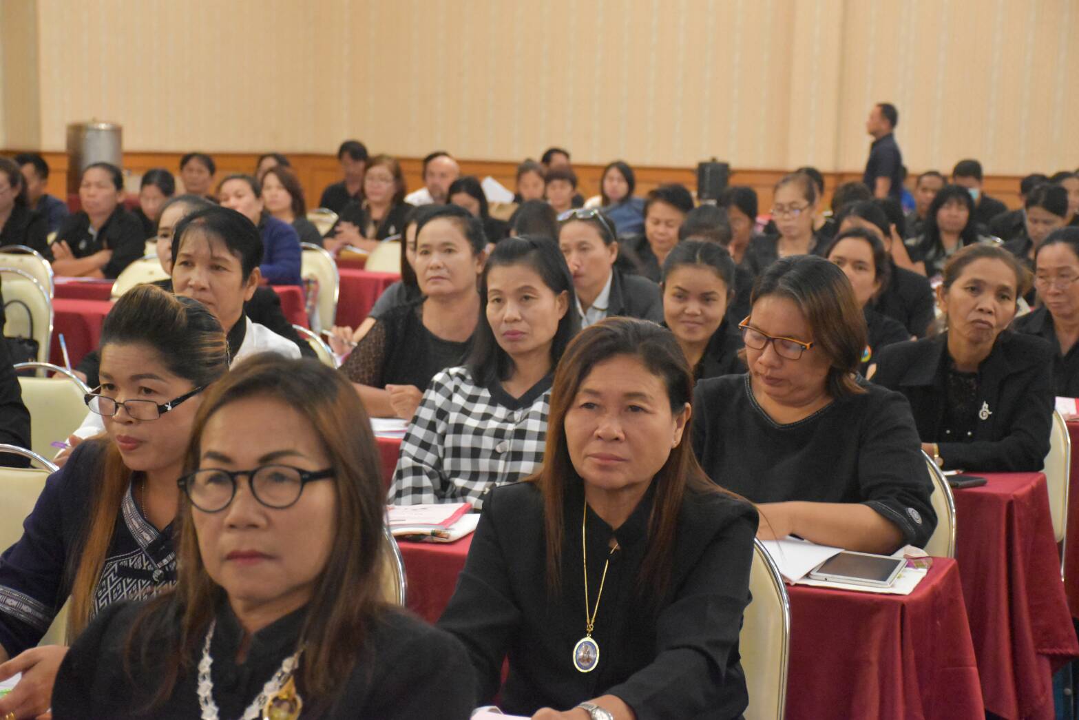 29 สิงหาคม 2560  นางไพเราะ รอยตระกูล รองผู้ว่าราชการจังหวัดมหาสารคาม  เป็นประธานเปิดโครงการ “เพิ่มประสิทธิภาพการขับเคลื่อนยุทธศาสตร์ และการพัฒนาระบบบริหารจัดการกองทุนพัฒนาบทบาทสตรี”
