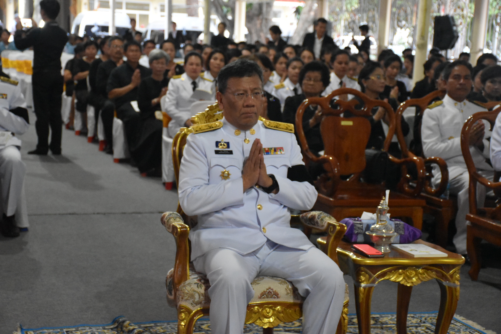 22 สิงหาคม 2560 หัวหน้ากลุ่มงานสารสนเทศฯ  ร่วมพิธีมหามงคลเจริญพระพุทธมนต์ถวายพระราชกุศล พระบาทสมเด็จพระปรมินทรมหาภูมิพลอดุลยเดช  บรมนาถบพิตร และถวายพระพรชัยมงคล สมเด็จพระนางเจ้าสิริกิติ์ พระบรมราชินีนาถในรัชกาลที่ 9  เนื่องในโอกาสวันเฉลิมพระชนมพรรษา 85 พรรษา