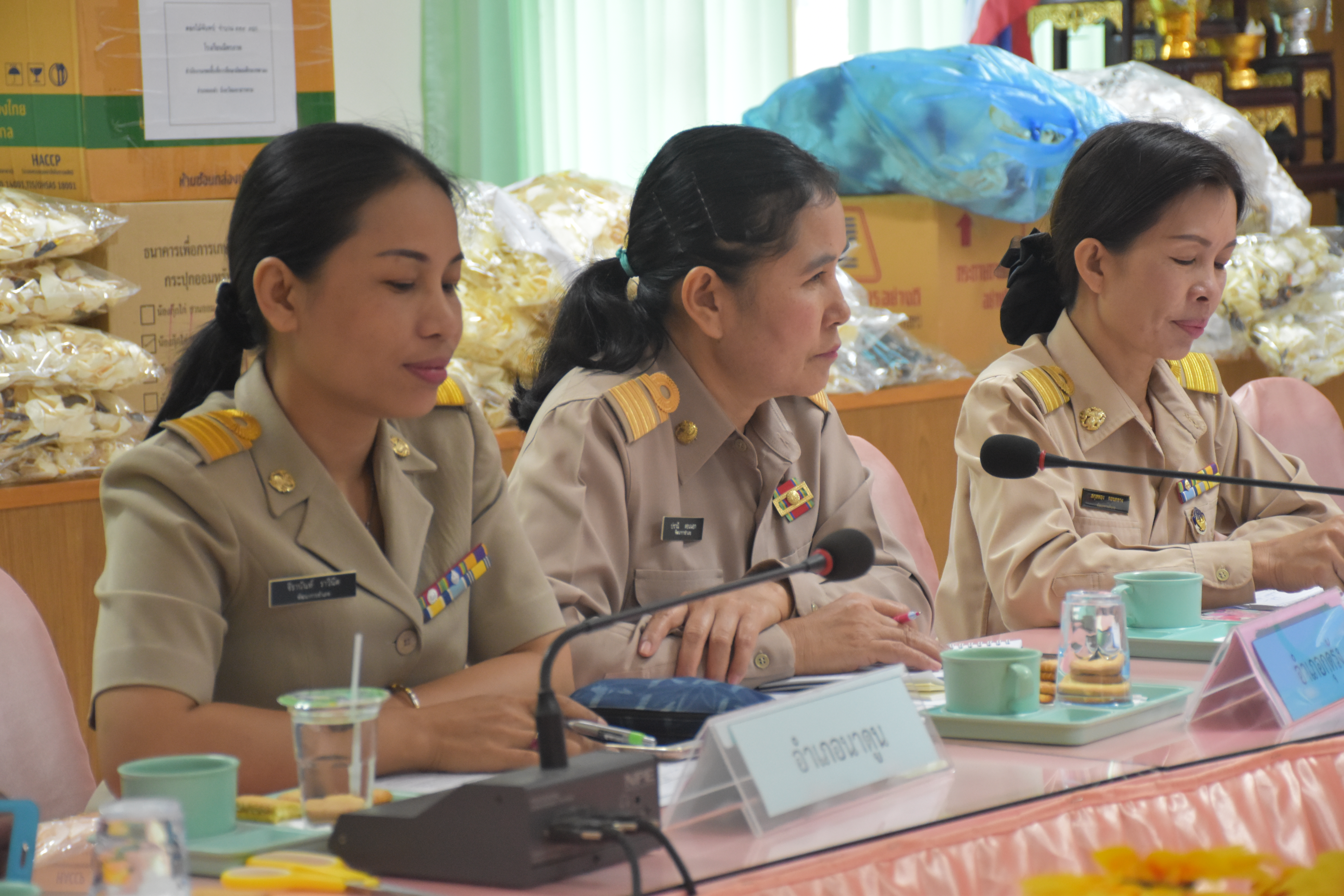 21 สิงหาคม 2560 การประชุมการจัดทำดอกไม้จันทน์ดอกไม้ประจำจังหวัด (ดอกลีลาวดี) ครั้งที่ 1/2560