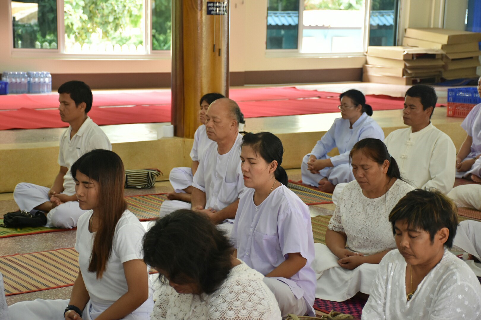 15 สิงหาคม 2560  สำนักงานพัฒนาชุมชนจังหวัดมหาสารคาม จัดกิจกรรมการเสริมสร้างคุณธรรมจริยธรรมข้าราชการและบุคลากรกรมการพัฒนาชุมชน