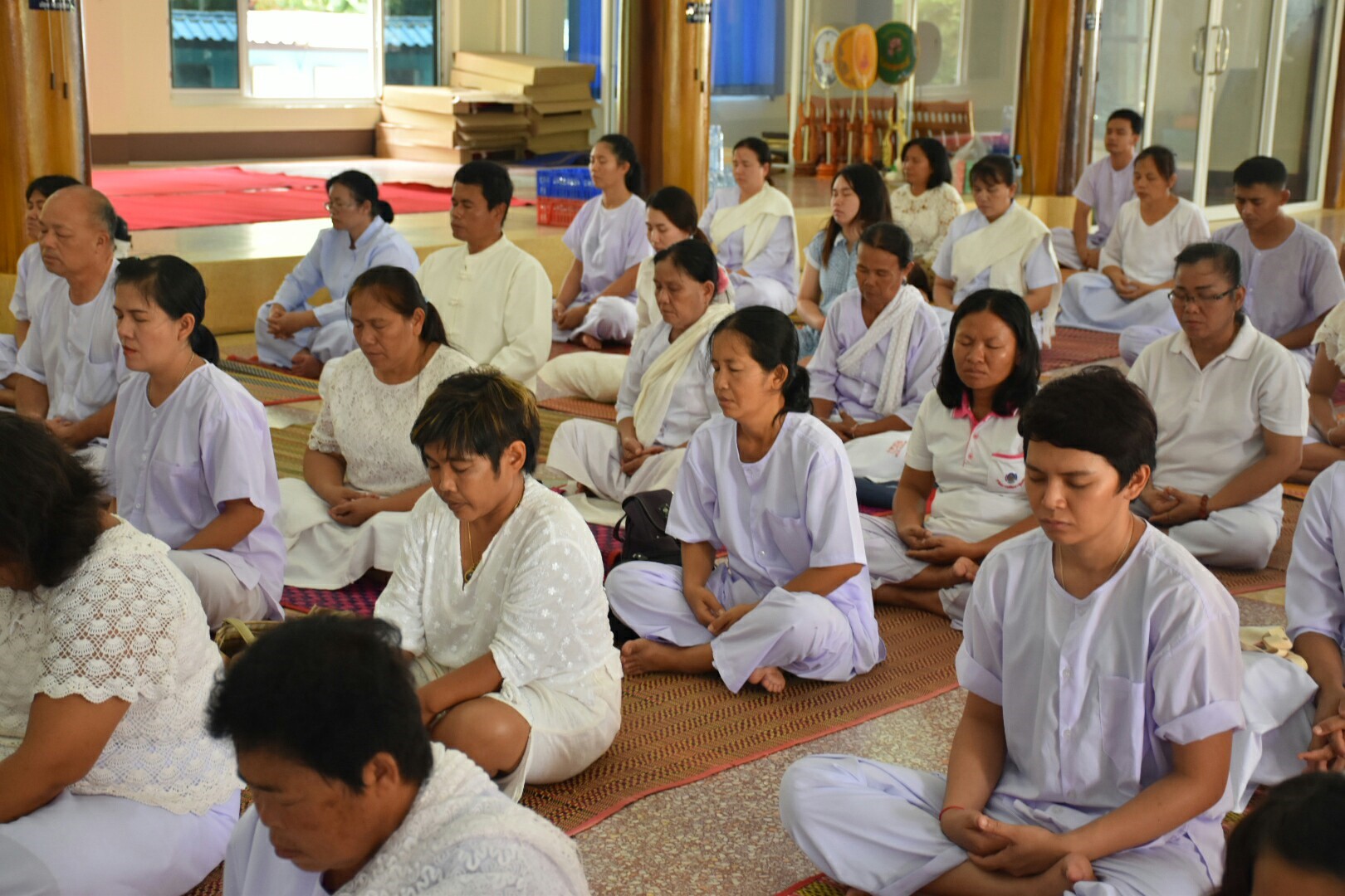15 สิงหาคม 2560  สำนักงานพัฒนาชุมชนจังหวัดมหาสารคาม จัดกิจกรรมการเสริมสร้างคุณธรรมจริยธรรมข้าราชการและบุคลากรกรมการพัฒนาชุมชน