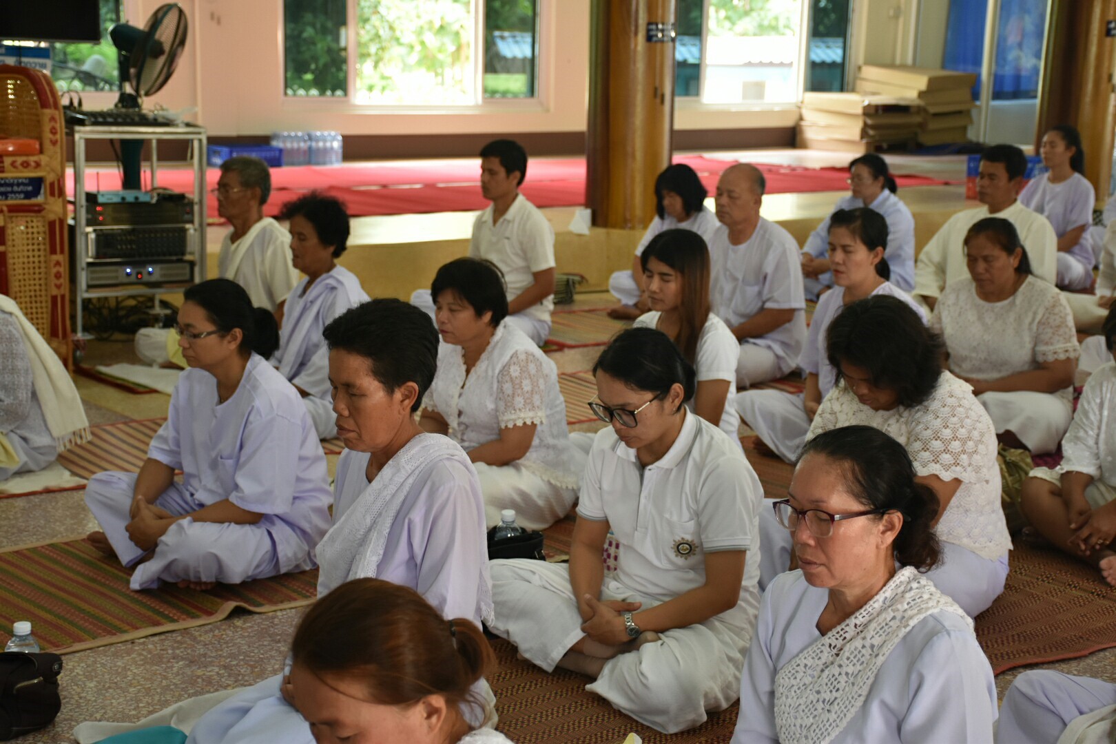 15 สิงหาคม 2560  สำนักงานพัฒนาชุมชนจังหวัดมหาสารคาม จัดกิจกรรมการเสริมสร้างคุณธรรมจริยธรรมข้าราชการและบุคลากรกรมการพัฒนาชุมชน