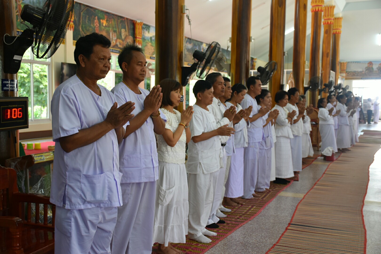 15 สิงหาคม 2560  สำนักงานพัฒนาชุมชนจังหวัดมหาสารคาม จัดกิจกรรมการเสริมสร้างคุณธรรมจริยธรรมข้าราชการและบุคลากรกรมการพัฒนาชุมชน