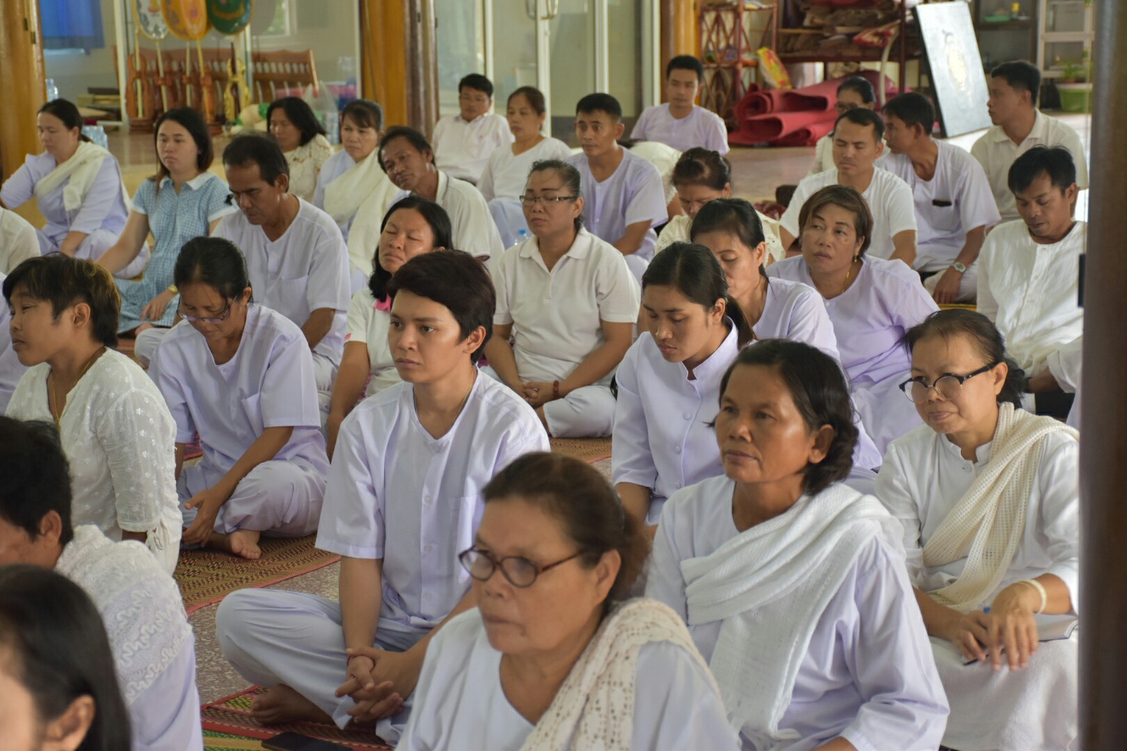 15 สิงหาคม 2560  สำนักงานพัฒนาชุมชนจังหวัดมหาสารคาม จัดกิจกรรมการเสริมสร้างคุณธรรมจริยธรรมข้าราชการและบุคลากรกรมการพัฒนาชุมชน