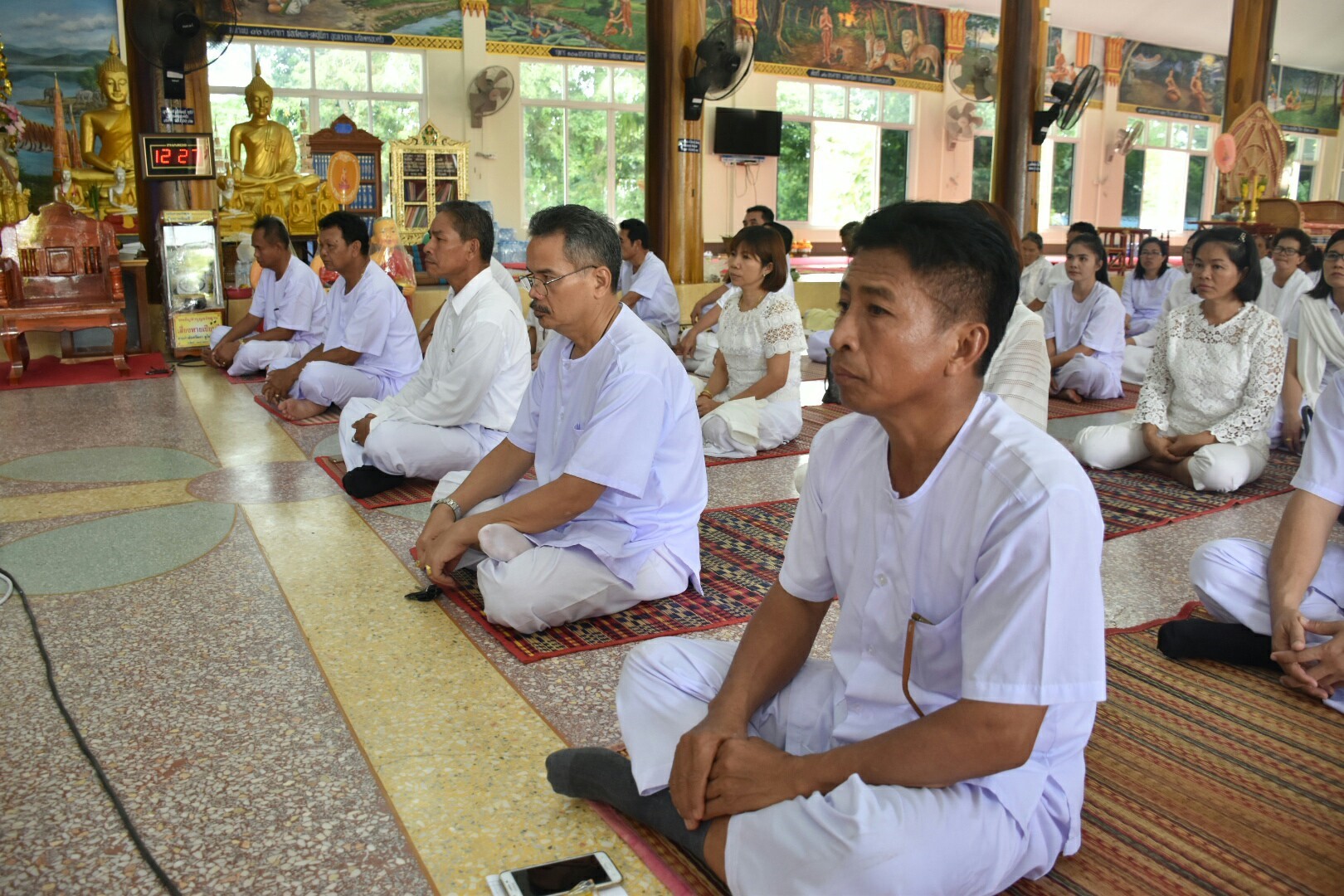 15 สิงหาคม 2560  สำนักงานพัฒนาชุมชนจังหวัดมหาสารคาม จัดกิจกรรมการเสริมสร้างคุณธรรมจริยธรรมข้าราชการและบุคลากรกรมการพัฒนาชุมชน