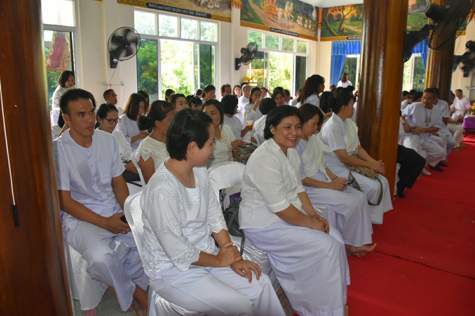 15 สิงหาคม 2560  สำนักงานพัฒนาชุมชนจังหวัดมหาสารคาม จัดกิจกรรมการเสริมสร้างคุณธรรมจริยธรรมข้าราชการและบุคลากรกรมการพัฒนาชุมชน