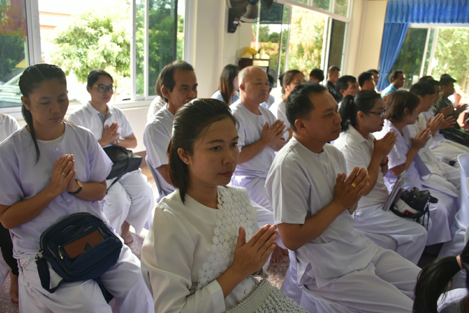 15 สิงหาคม 2560  สำนักงานพัฒนาชุมชนจังหวัดมหาสารคาม จัดกิจกรรมการเสริมสร้างคุณธรรมจริยธรรมข้าราชการและบุคลากรกรมการพัฒนาชุมชน
