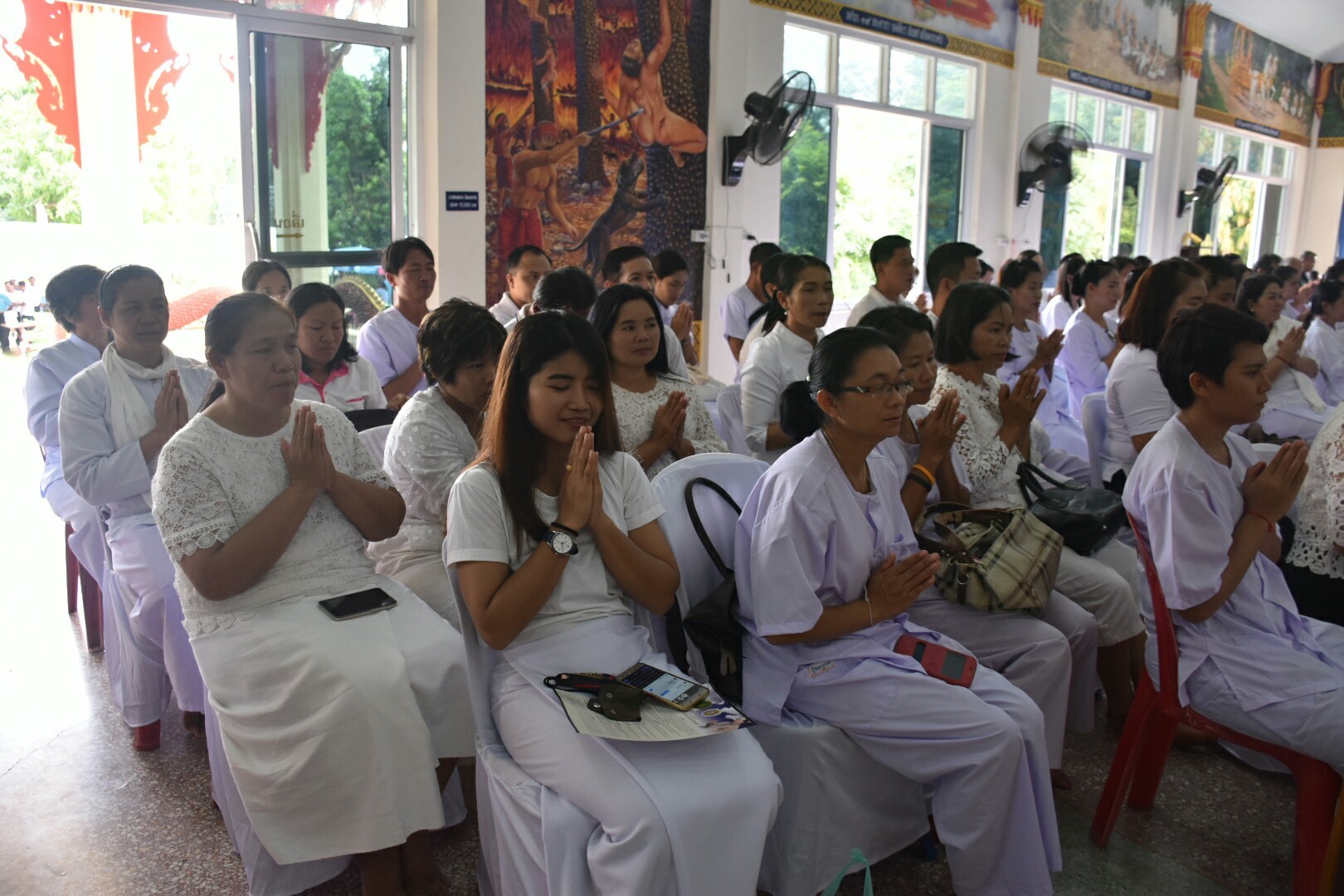 15 สิงหาคม 2560  สำนักงานพัฒนาชุมชนจังหวัดมหาสารคาม จัดกิจกรรมการเสริมสร้างคุณธรรมจริยธรรมข้าราชการและบุคลากรกรมการพัฒนาชุมชน