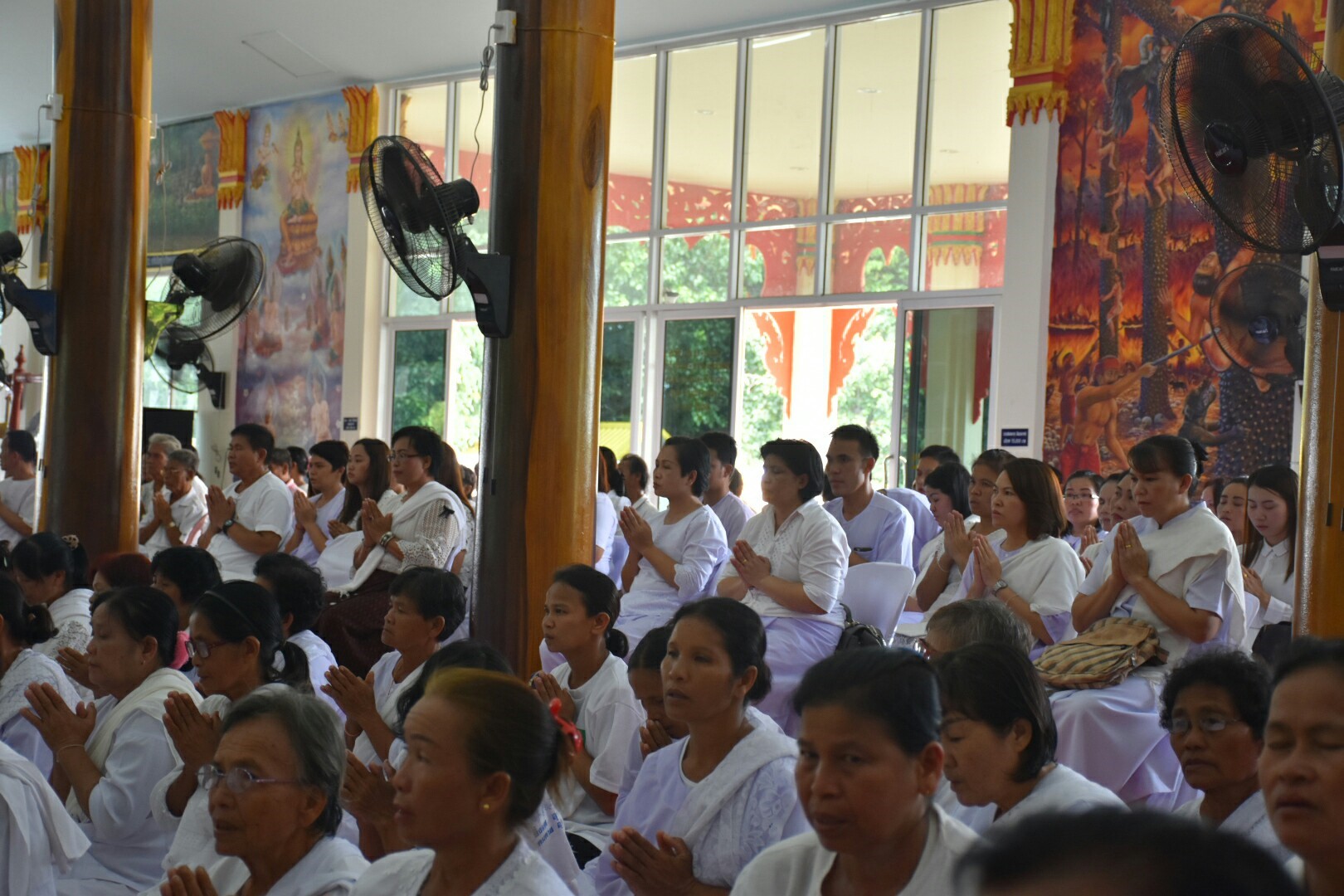 15 สิงหาคม 2560  สำนักงานพัฒนาชุมชนจังหวัดมหาสารคาม จัดกิจกรรมการเสริมสร้างคุณธรรมจริยธรรมข้าราชการและบุคลากรกรมการพัฒนาชุมชน