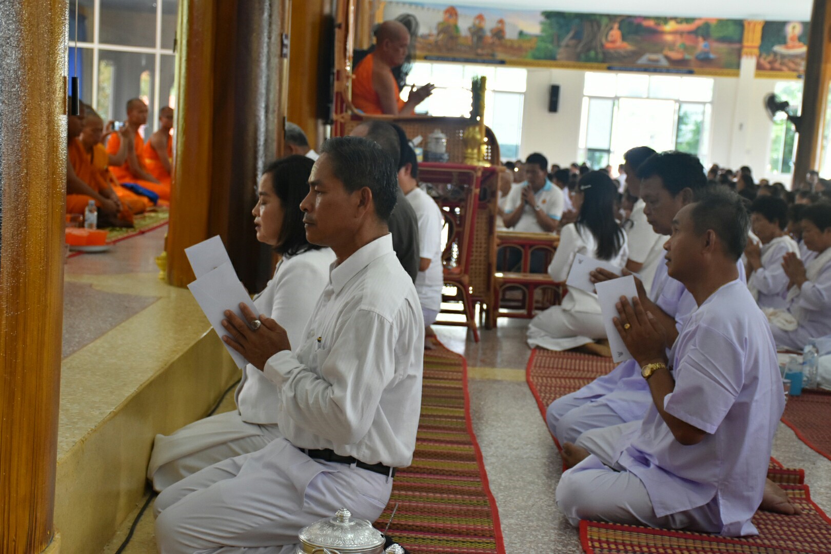 15 สิงหาคม 2560  สำนักงานพัฒนาชุมชนจังหวัดมหาสารคาม จัดกิจกรรมการเสริมสร้างคุณธรรมจริยธรรมข้าราชการและบุคลากรกรมการพัฒนาชุมชน