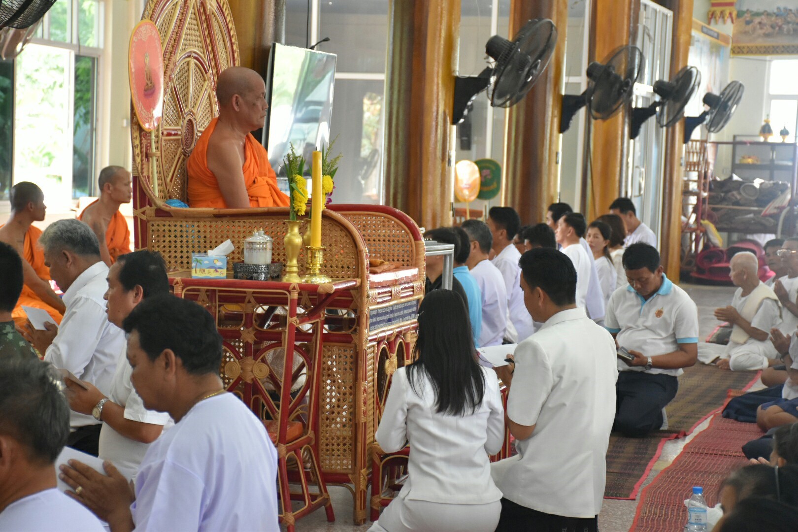 15 สิงหาคม 2560  สำนักงานพัฒนาชุมชนจังหวัดมหาสารคาม จัดกิจกรรมการเสริมสร้างคุณธรรมจริยธรรมข้าราชการและบุคลากรกรมการพัฒนาชุมชน