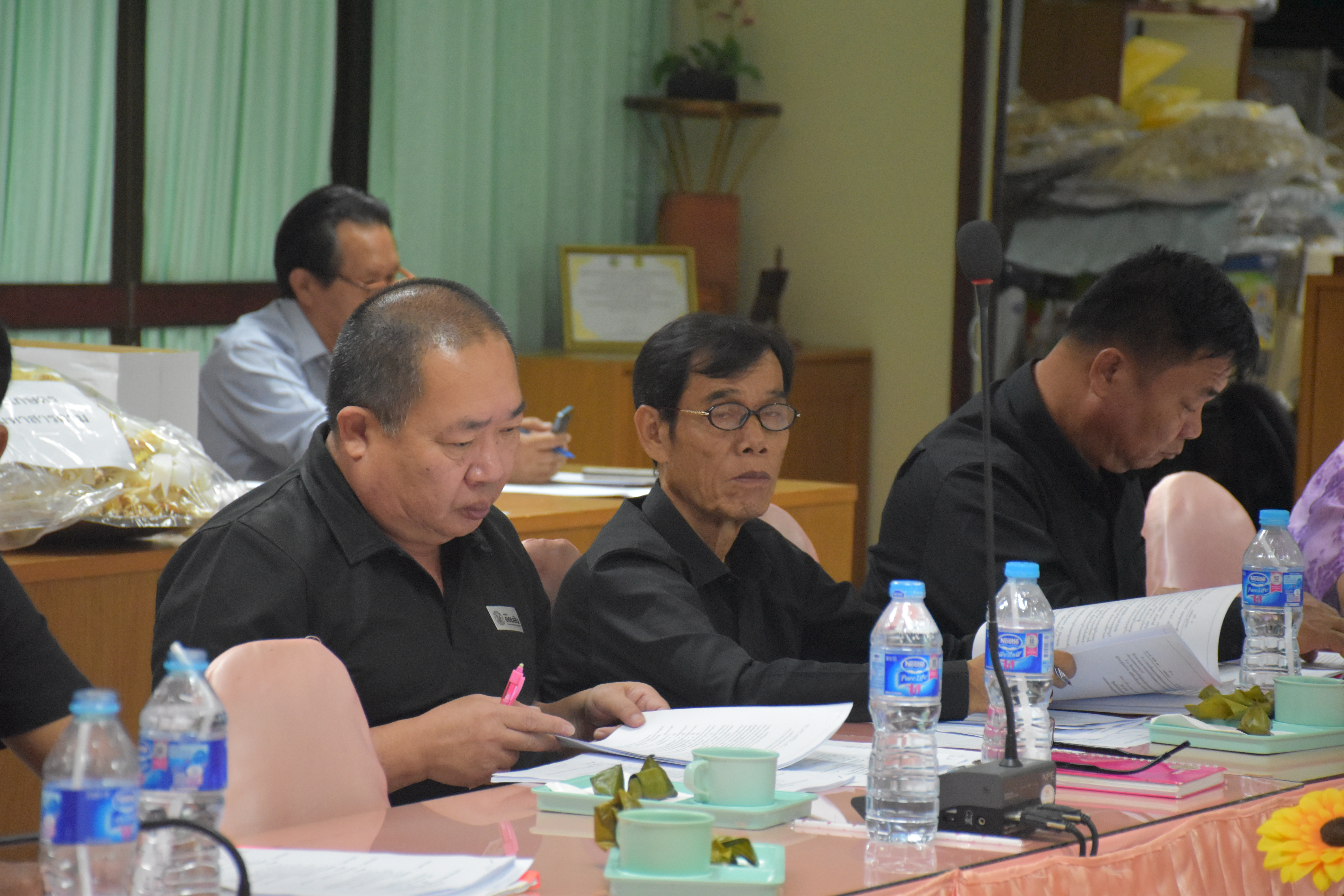 13 กันยายน 2560 การประชุมคณะกรรมการเครือข่ายกองทุนหมู่บ้านและชุมชนเมืองจังหวัดมหาสารคาม ครั้งที่ 10/2560 ณ ห้องประชุม 106/1 ศาลากลางจังหวัดมหาสารคาม