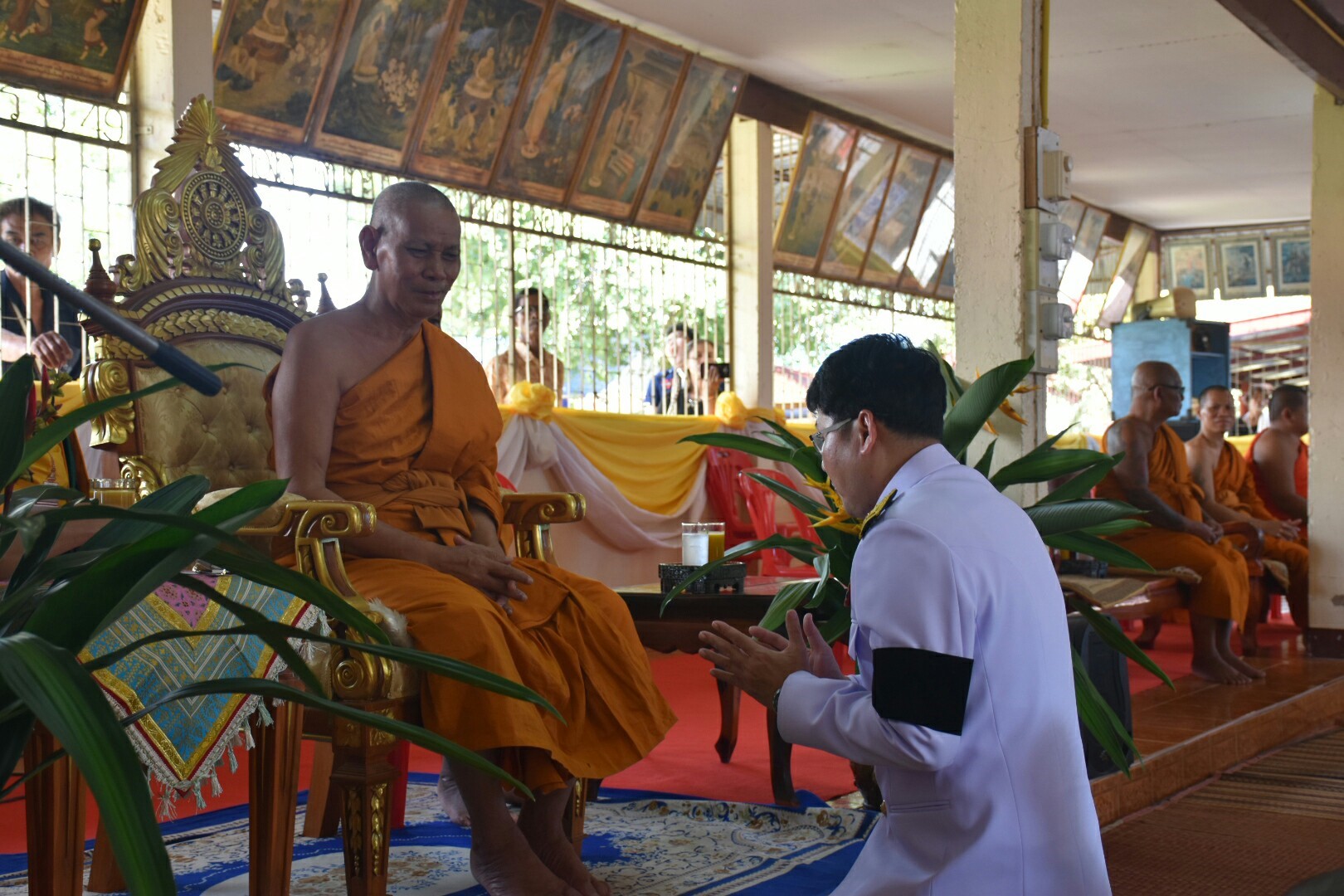 12 ตุลาคม 2560 เวลา 14.00 น.  บริษัทประชารัฐรักษามัคคีมหาสารคาม (วิสาหกิจเพื่อสังคม) จำกัด จัดโครงการบรรพชาสามเณร เพื่อถวายเป็นพระราชกุศลแด่พระบาทสมเด็จพระปรมิทรมหาภูมิพลอดุลยเดช บรมนาถบพิตร ครบ 1 ปี สวรรคต