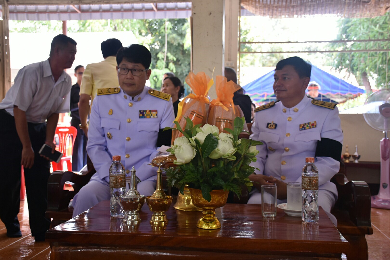 12 ตุลาคม 2560 เวลา 14.00 น.  บริษัทประชารัฐรักษามัคคีมหาสารคาม (วิสาหกิจเพื่อสังคม) จำกัด จัดโครงการบรรพชาสามเณร เพื่อถวายเป็นพระราชกุศลแด่พระบาทสมเด็จพระปรมิทรมหาภูมิพลอดุลยเดช บรมนาถบพิตร ครบ 1 ปี สวรรคต