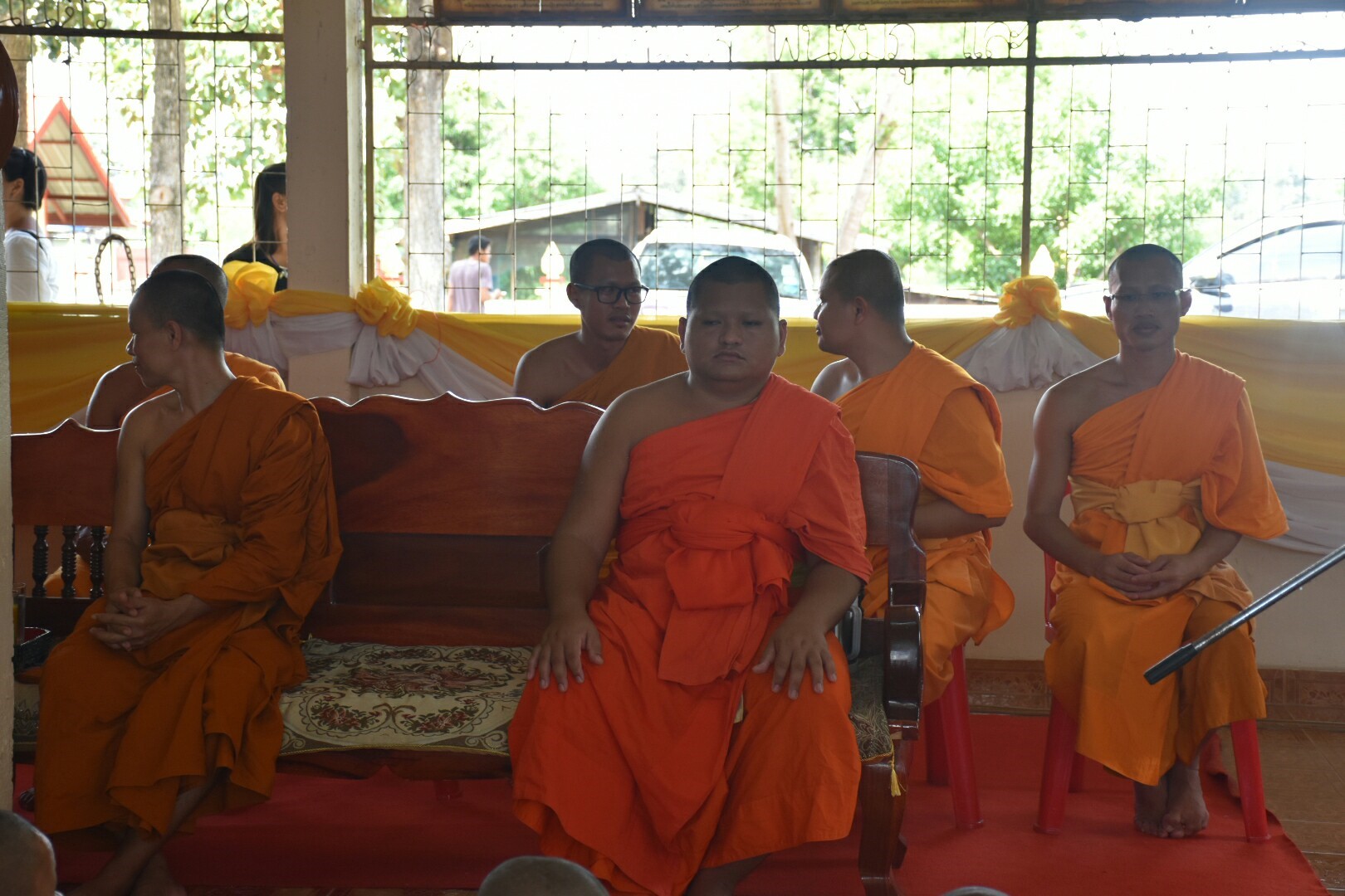 12 ตุลาคม 2560 เวลา 14.00 น.  บริษัทประชารัฐรักษามัคคีมหาสารคาม (วิสาหกิจเพื่อสังคม) จำกัด จัดโครงการบรรพชาสามเณร เพื่อถวายเป็นพระราชกุศลแด่พระบาทสมเด็จพระปรมิทรมหาภูมิพลอดุลยเดช บรมนาถบพิตร ครบ 1 ปี สวรรคต