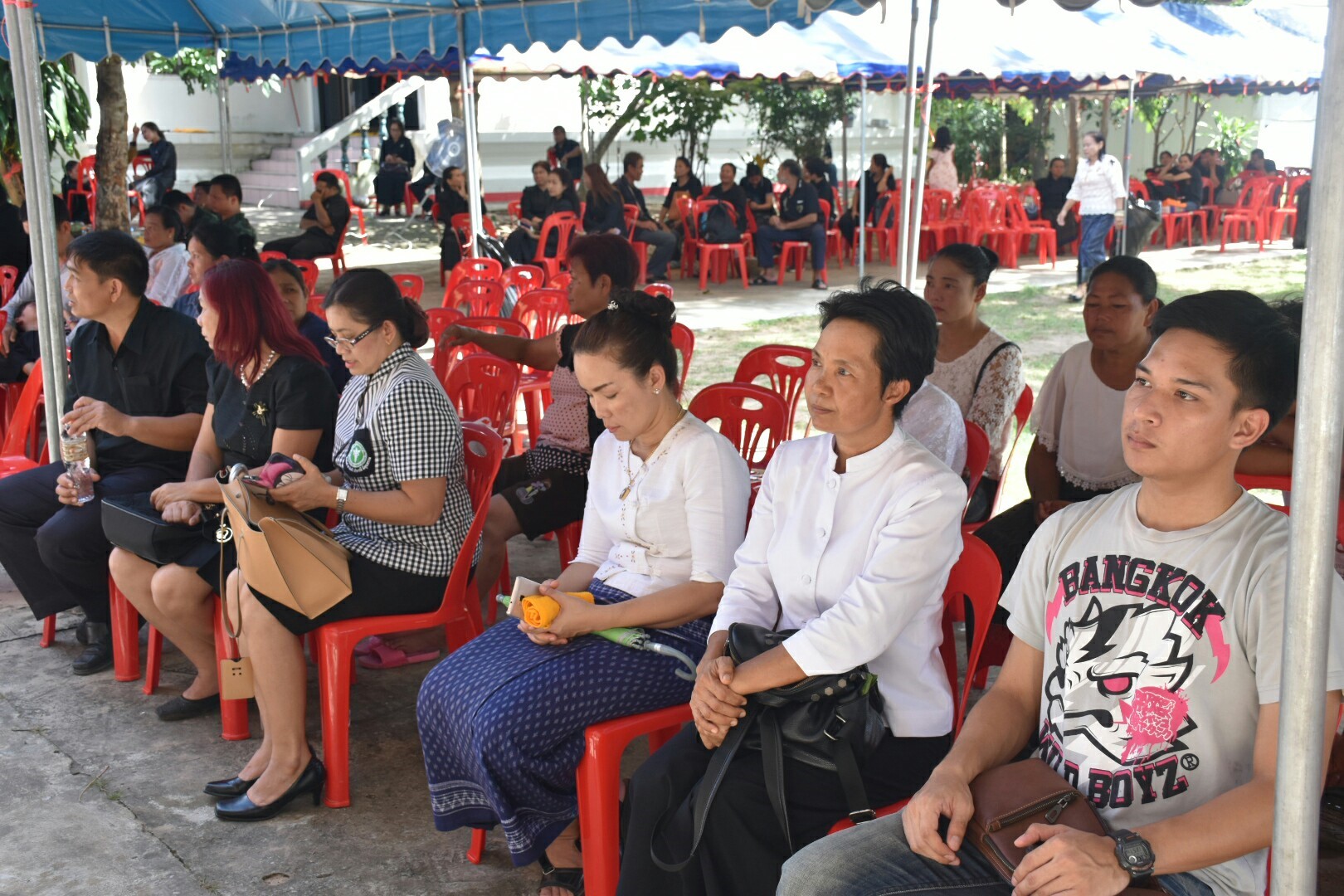 12 ตุลาคม 2560 เวลา 14.00 น.  บริษัทประชารัฐรักษามัคคีมหาสารคาม (วิสาหกิจเพื่อสังคม) จำกัด จัดโครงการบรรพชาสามเณร เพื่อถวายเป็นพระราชกุศลแด่พระบาทสมเด็จพระปรมิทรมหาภูมิพลอดุลยเดช บรมนาถบพิตร ครบ 1 ปี สวรรคต