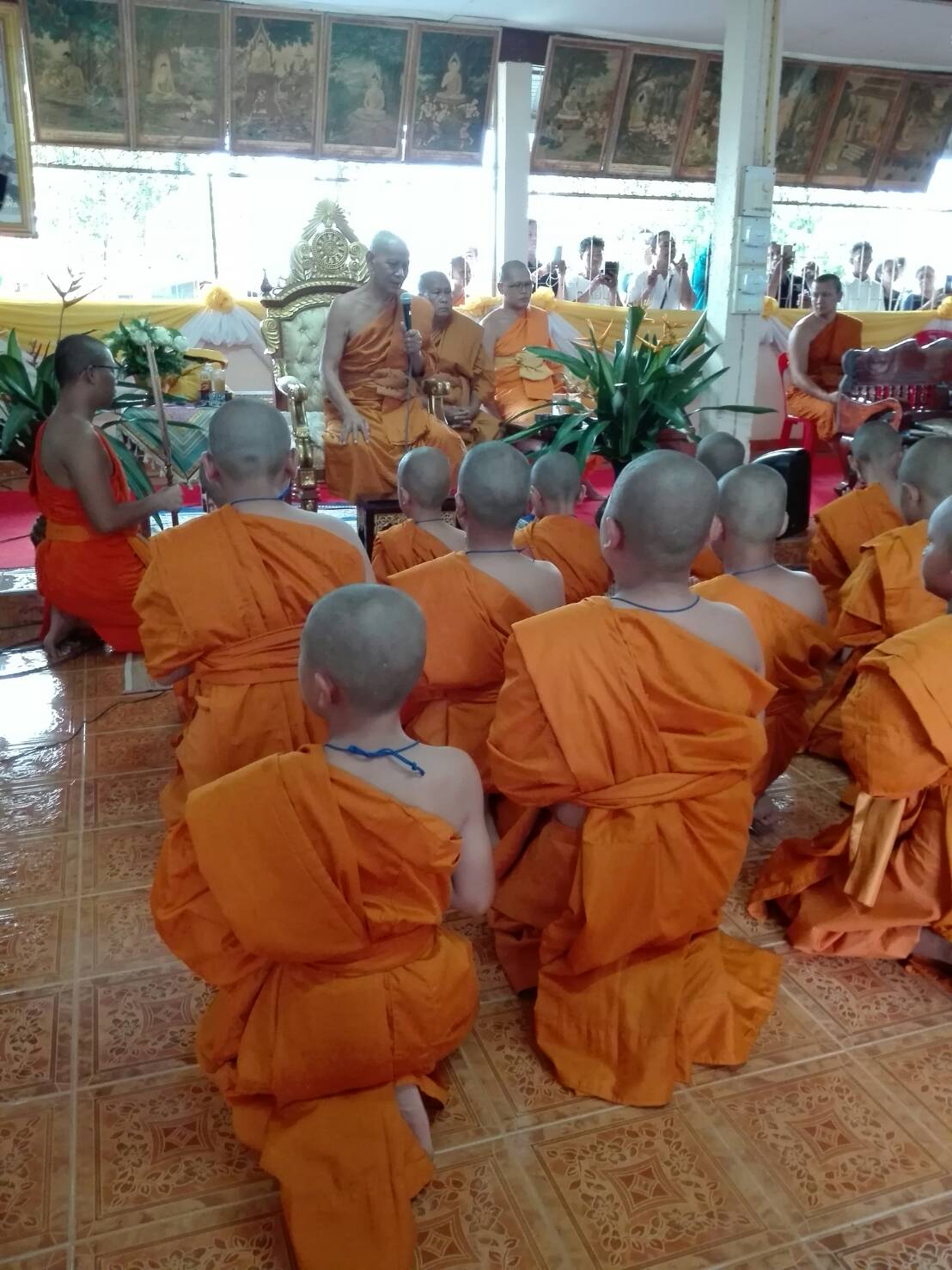 12 ตุลาคม 2560 เวลา 14.00 น.  บริษัทประชารัฐรักษามัคคีมหาสารคาม (วิสาหกิจเพื่อสังคม) จำกัด จัดโครงการบรรพชาสามเณร เพื่อถวายเป็นพระราชกุศลแด่พระบาทสมเด็จพระปรมิทรมหาภูมิพลอดุลยเดช บรมนาถบพิตร ครบ 1 ปี สวรรคต