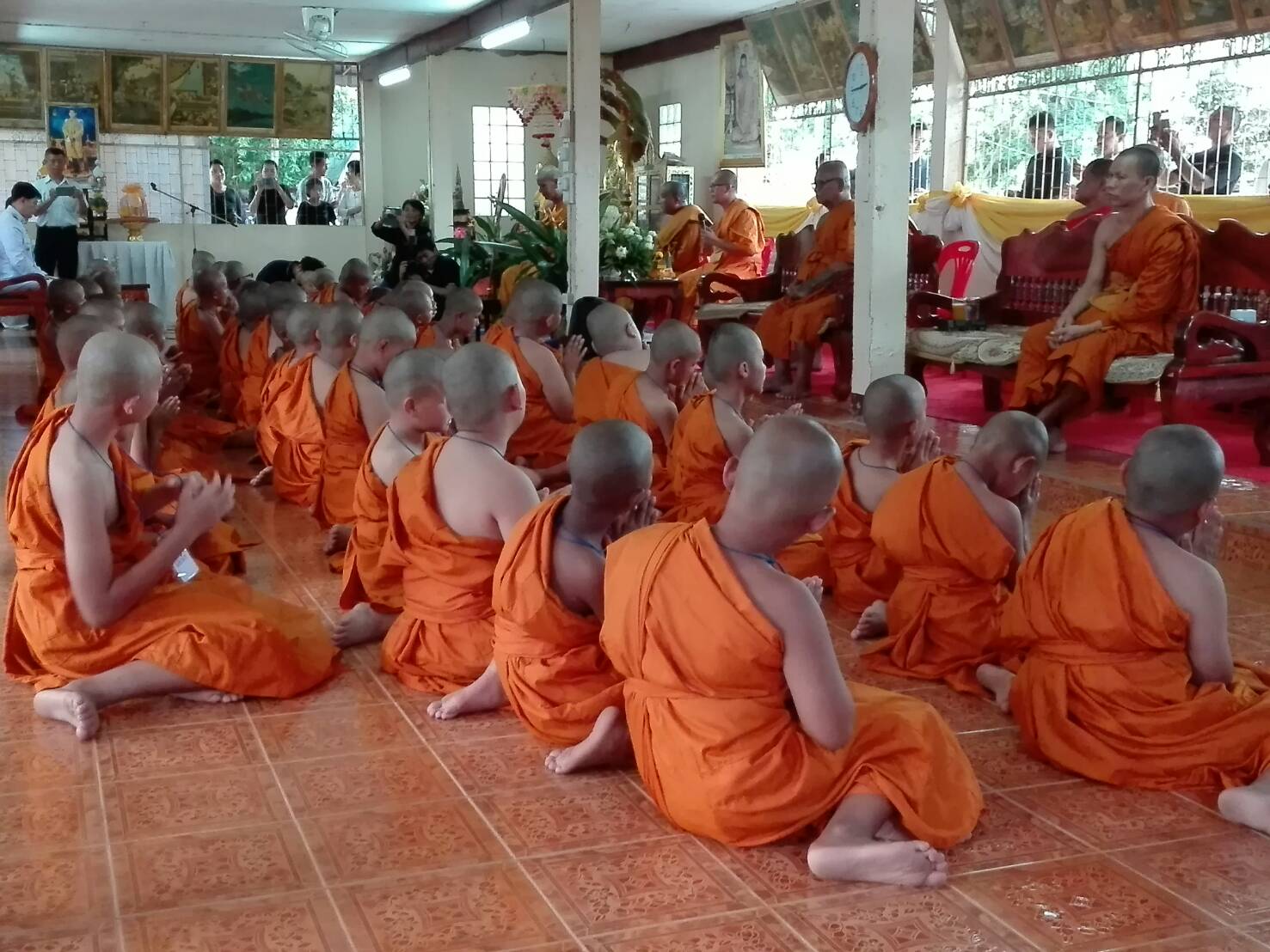 12 ตุลาคม 2560 เวลา 14.00 น.  บริษัทประชารัฐรักษามัคคีมหาสารคาม (วิสาหกิจเพื่อสังคม) จำกัด จัดโครงการบรรพชาสามเณร เพื่อถวายเป็นพระราชกุศลแด่พระบาทสมเด็จพระปรมิทรมหาภูมิพลอดุลยเดช บรมนาถบพิตร ครบ 1 ปี สวรรคต