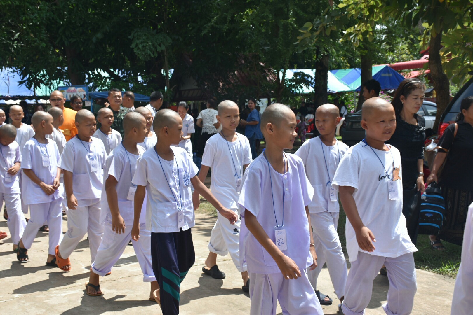 12 ตุลาคม 2560 เวลา 14.00 น.  บริษัทประชารัฐรักษามัคคีมหาสารคาม (วิสาหกิจเพื่อสังคม) จำกัด จัดโครงการบรรพชาสามเณร เพื่อถวายเป็นพระราชกุศลแด่พระบาทสมเด็จพระปรมิทรมหาภูมิพลอดุลยเดช บรมนาถบพิตร ครบ 1 ปี สวรรคต
