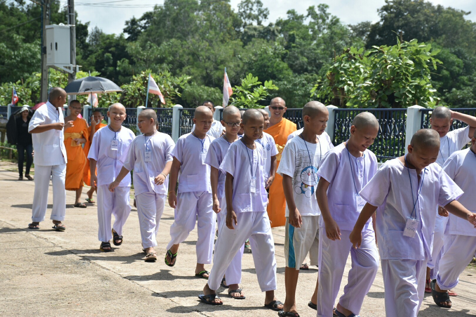 12 ตุลาคม 2560 เวลา 14.00 น.  บริษัทประชารัฐรักษามัคคีมหาสารคาม (วิสาหกิจเพื่อสังคม) จำกัด จัดโครงการบรรพชาสามเณร เพื่อถวายเป็นพระราชกุศลแด่พระบาทสมเด็จพระปรมิทรมหาภูมิพลอดุลยเดช บรมนาถบพิตร ครบ 1 ปี สวรรคต